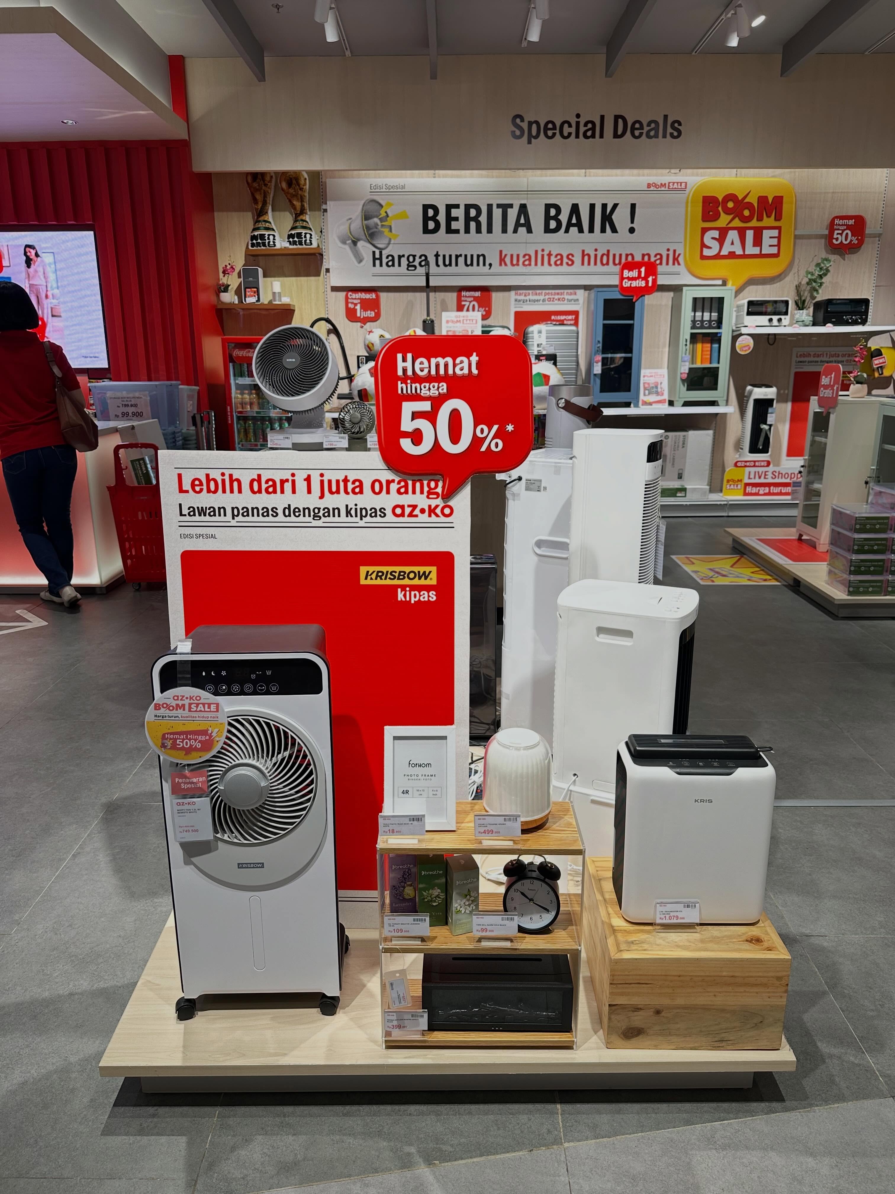 BOOMSALE AZKO: Hemat hingga 70% + Cashback Rp1 Juta - Image 4