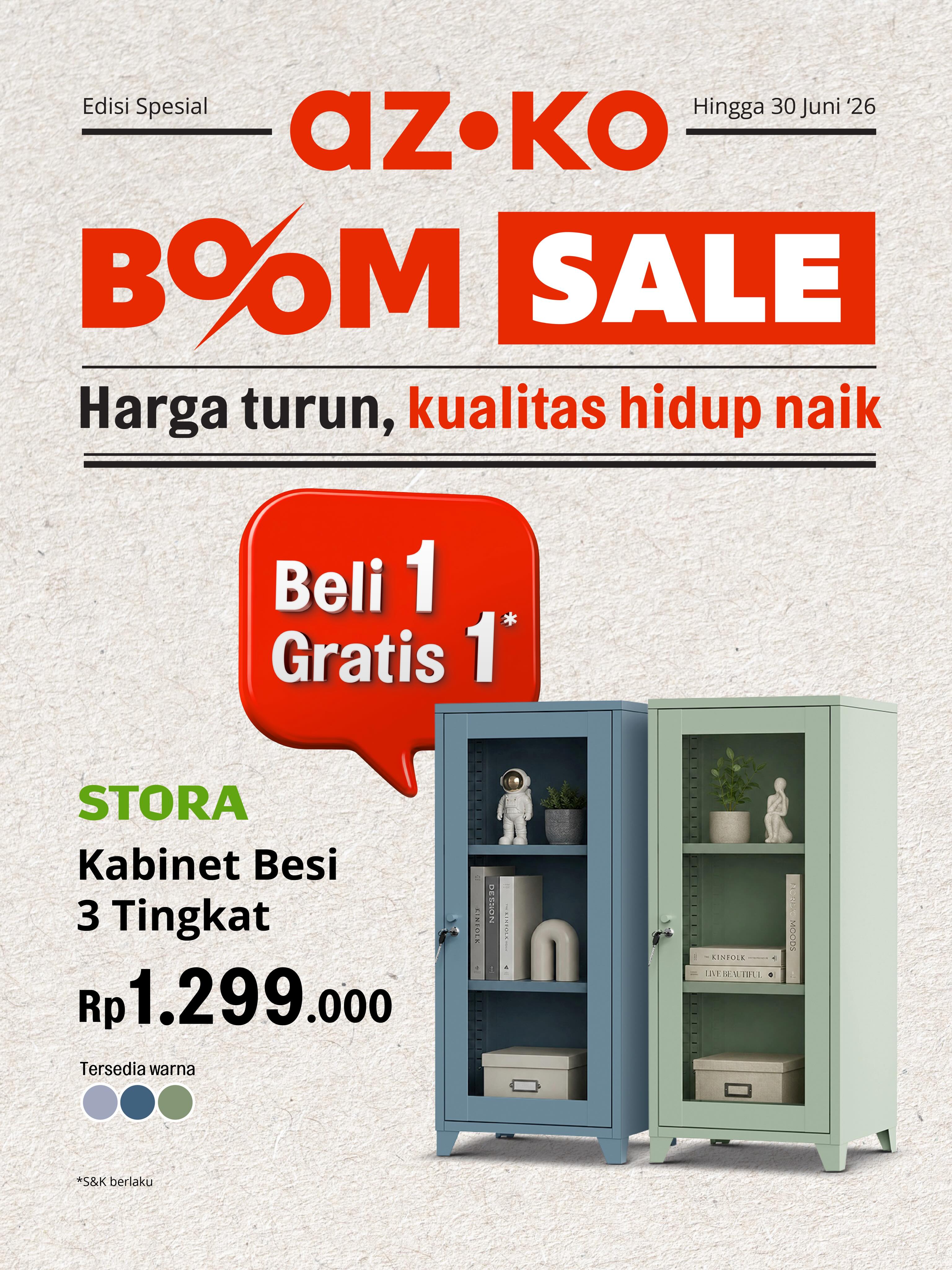 BOOMSALE AZKO: Hemat hingga 70% + Cashback Rp1 Juta - Image 8