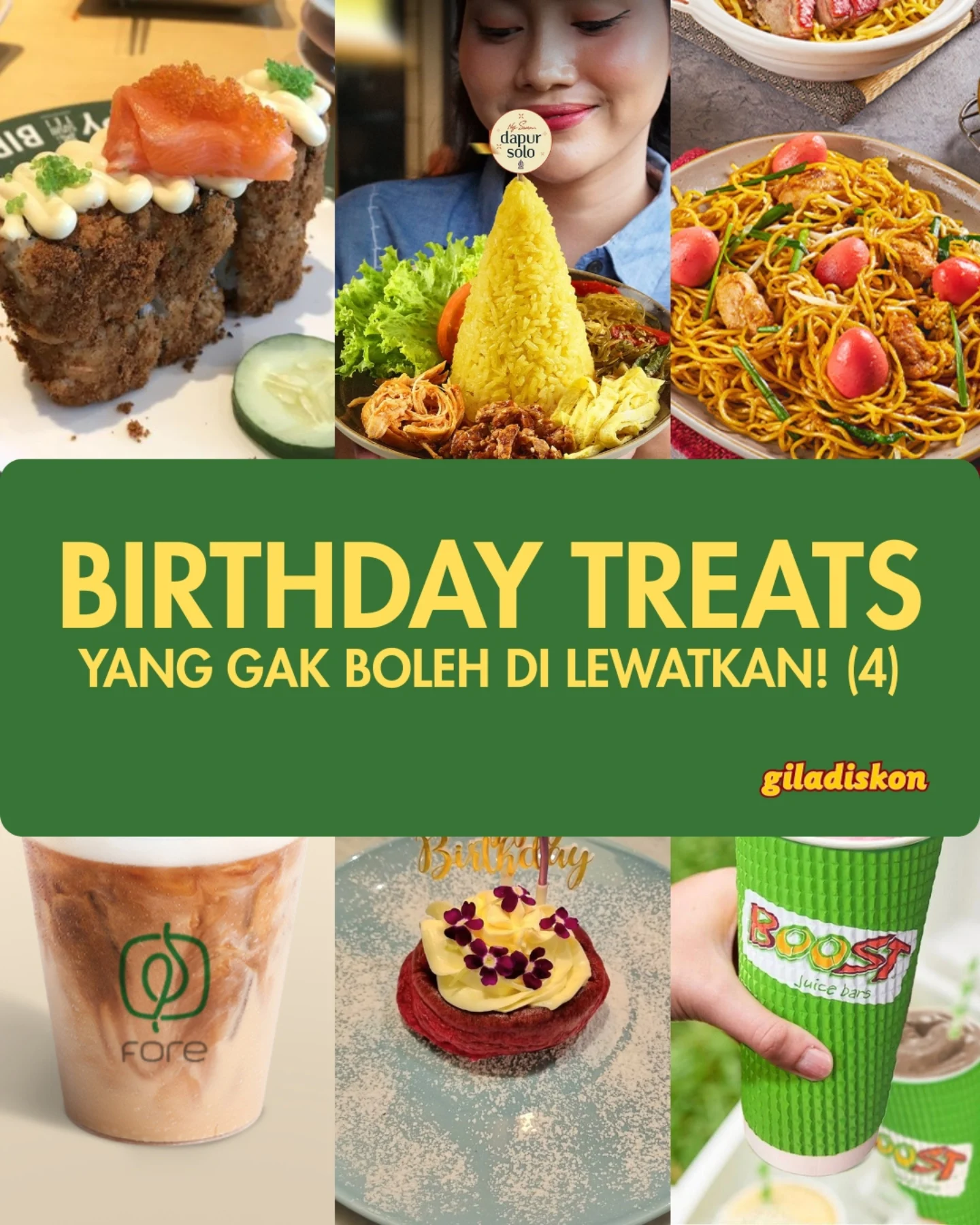 Penawaran Spesial Ulang Tahun Bulan Ini