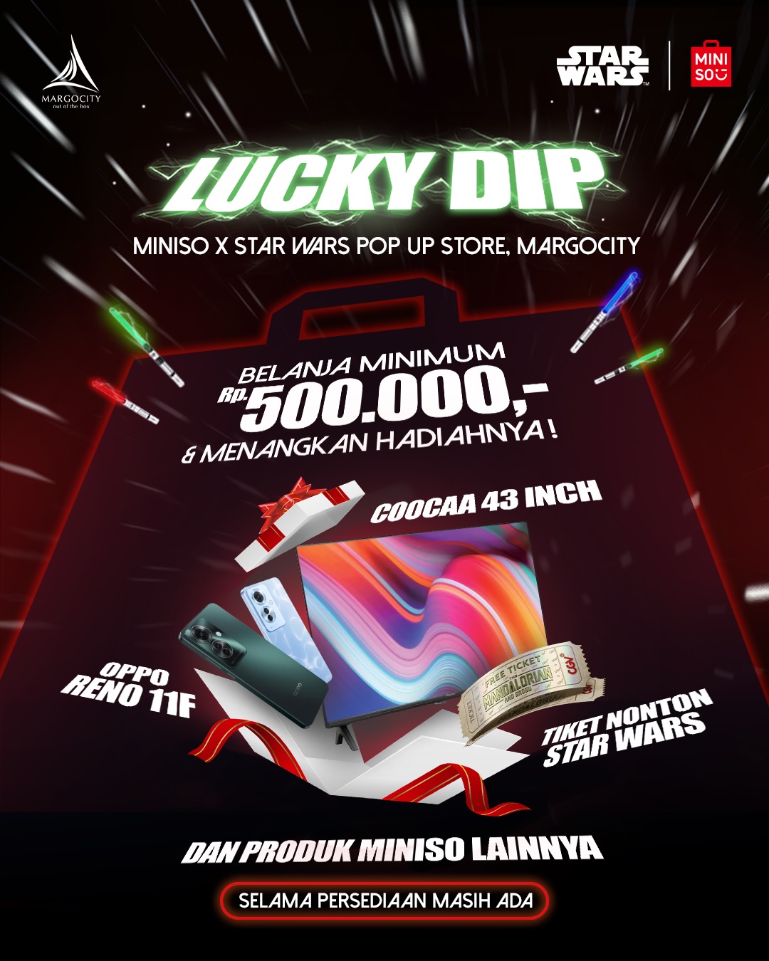 Miniso x Star Wars Pop-Up: Belanja 500K Dapat TV/HP/Tiket! - Image 8
