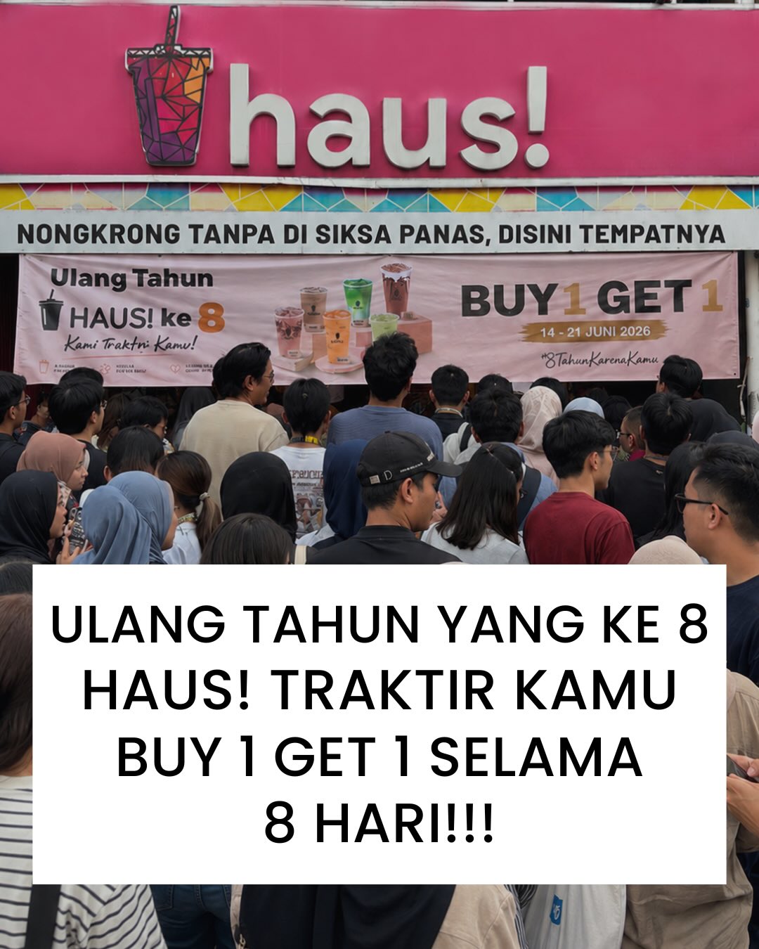 B1G1 Varian Best Seller HAUS! (14-21 Juni)