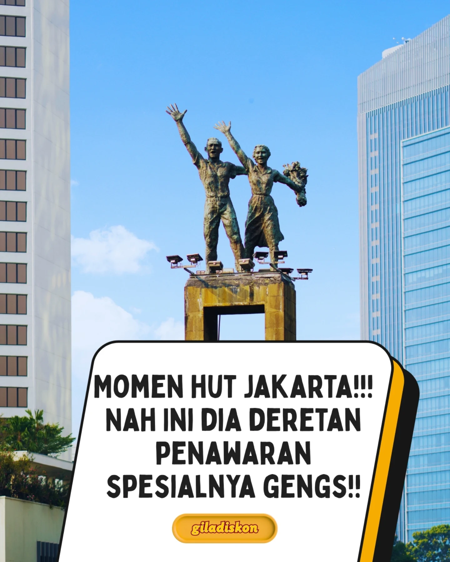 Kado HUT Jakarta ke-499: Nikmati 3 Hari Spesial!