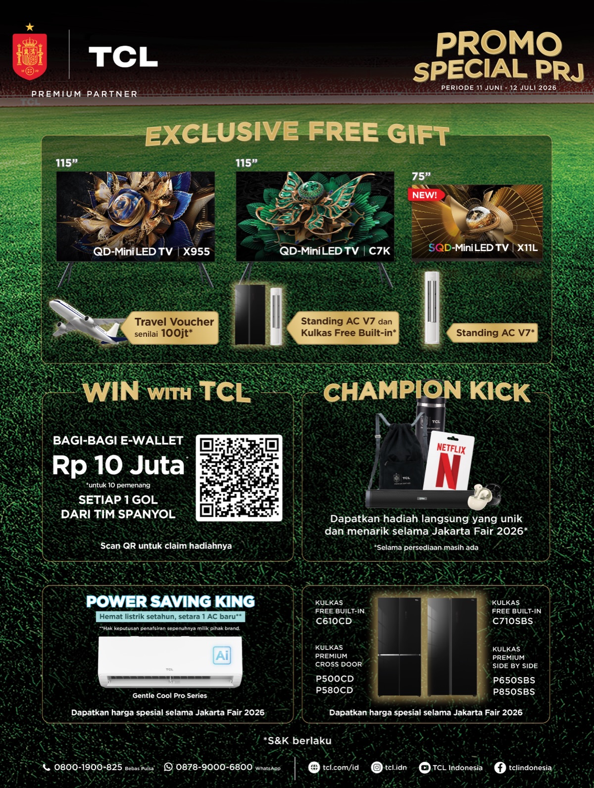 Diskon Gila TCL di PRJ! TV QLED mulai Rp2 jutaan - Image 3