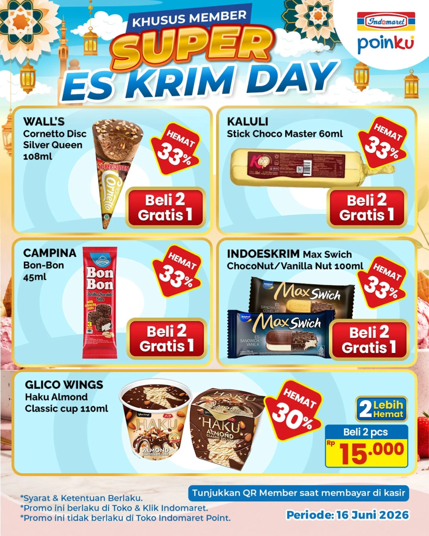 Super Es Krim Day Khusus Member - Image 2