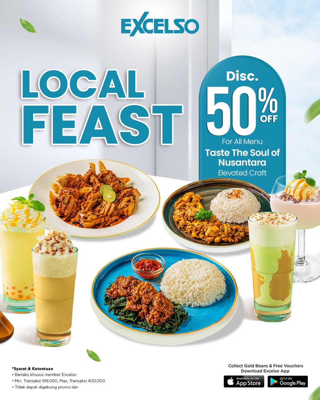 Diskon 50% di Excelso untuk Menu Nusantara - Image 2