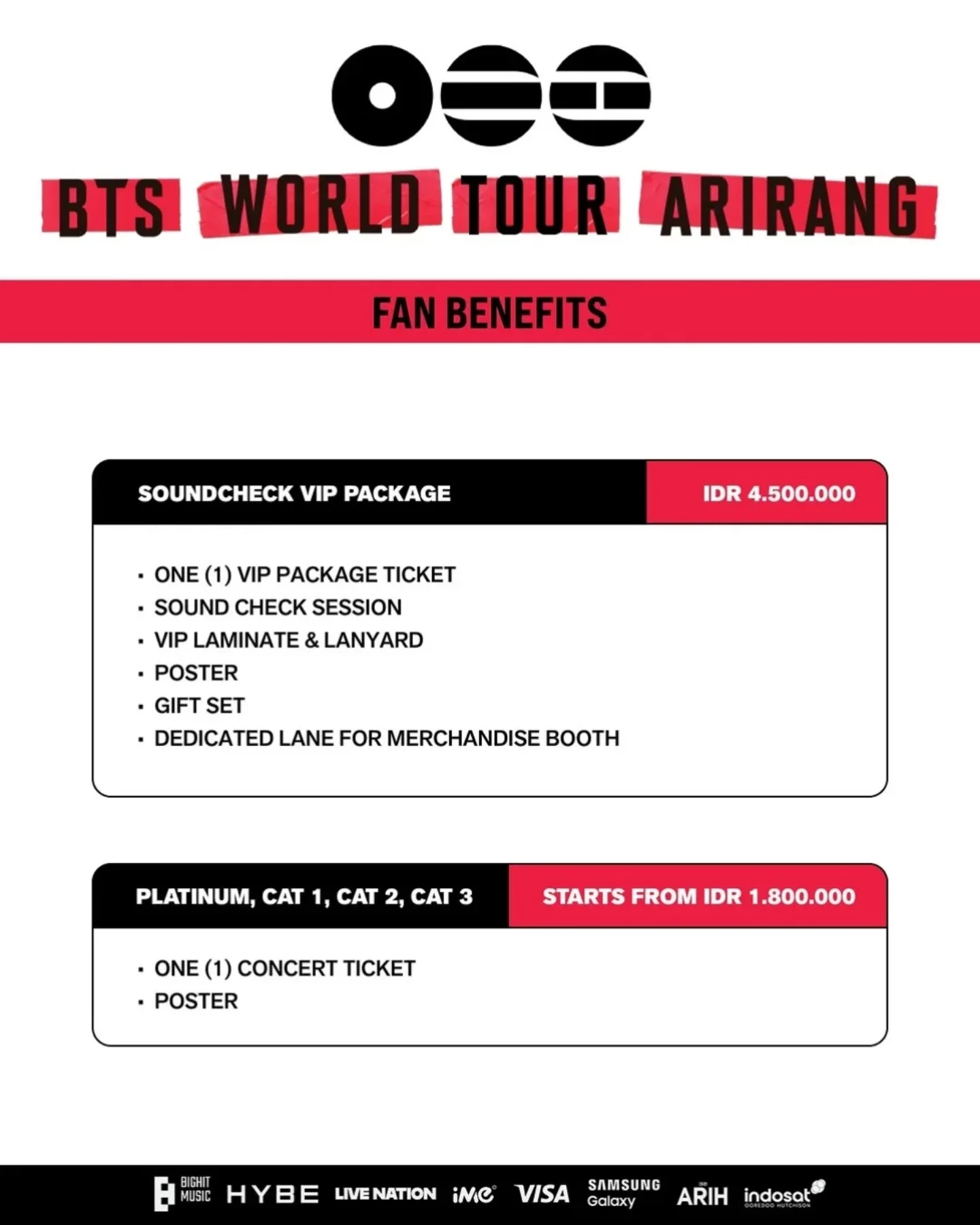 Tambahan! BTS ARIRANG Jakarta 29 Desember 2026 - Image 5