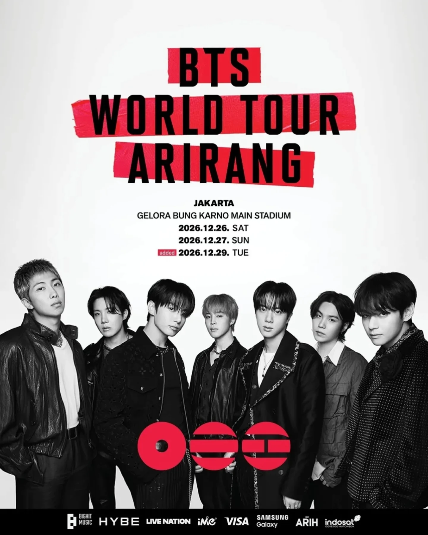 Tambahan! BTS ARIRANG Jakarta 29 Desember 2026 - Image 2