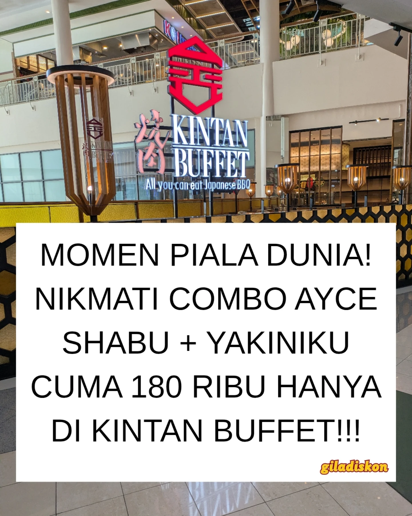 AYCE Kintan Buffe mulai Rp180k - Image 1