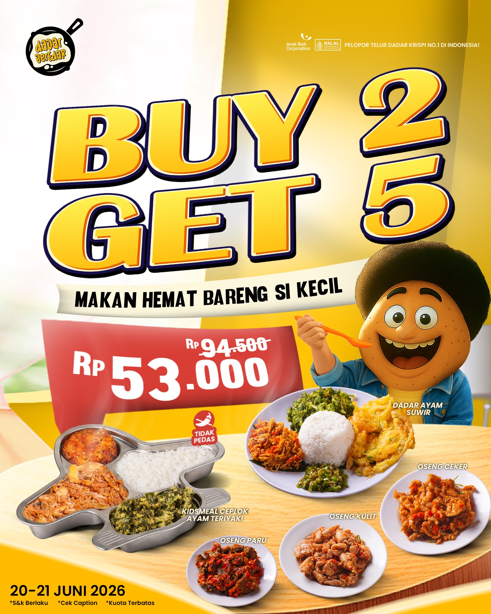 5 Menu Cuma 50 Ribuan, Sabtu-Minggu - Image 2