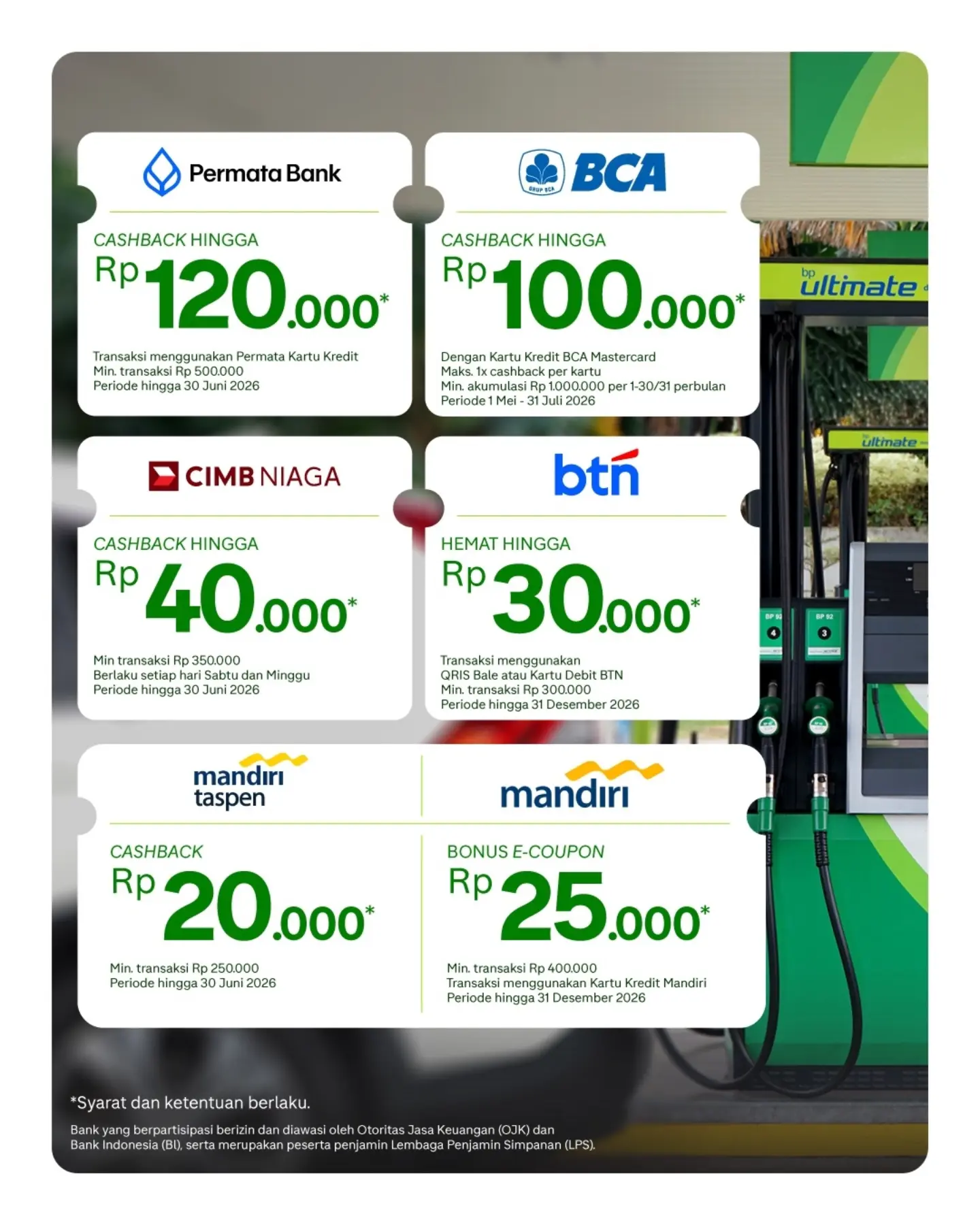 Hemat Rp120rb dengan non-tunai di SPBU bp - Image 4