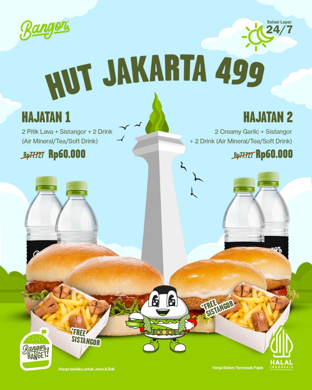 Promo HUT Jakarta Burger Bangor, 1 Hari Saja! - Image 2