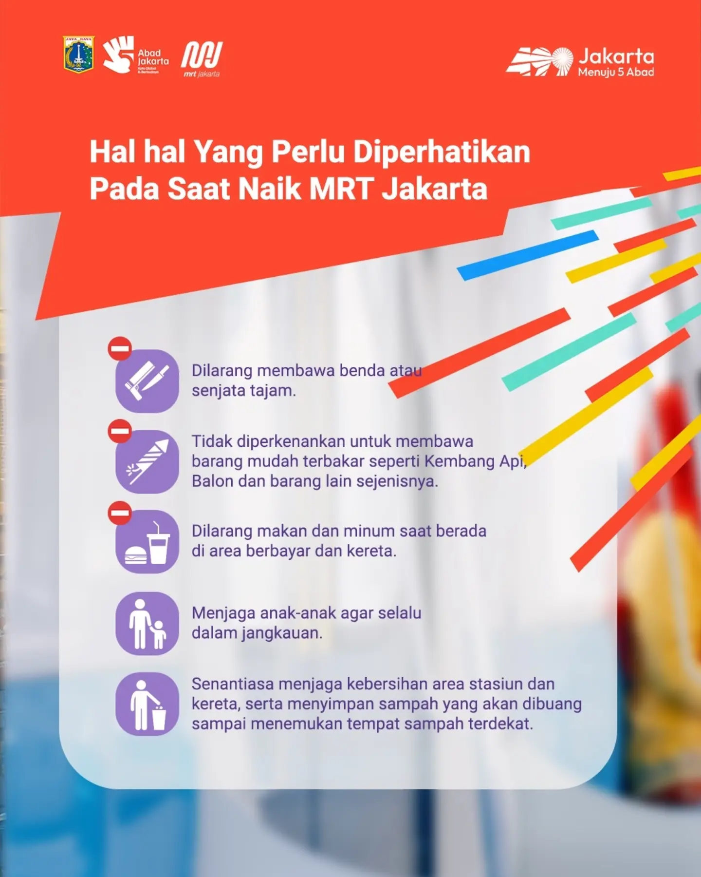 Tarif Khusus Rp1 MRT Jakarta – HUT ke-499 DKI - Image 5