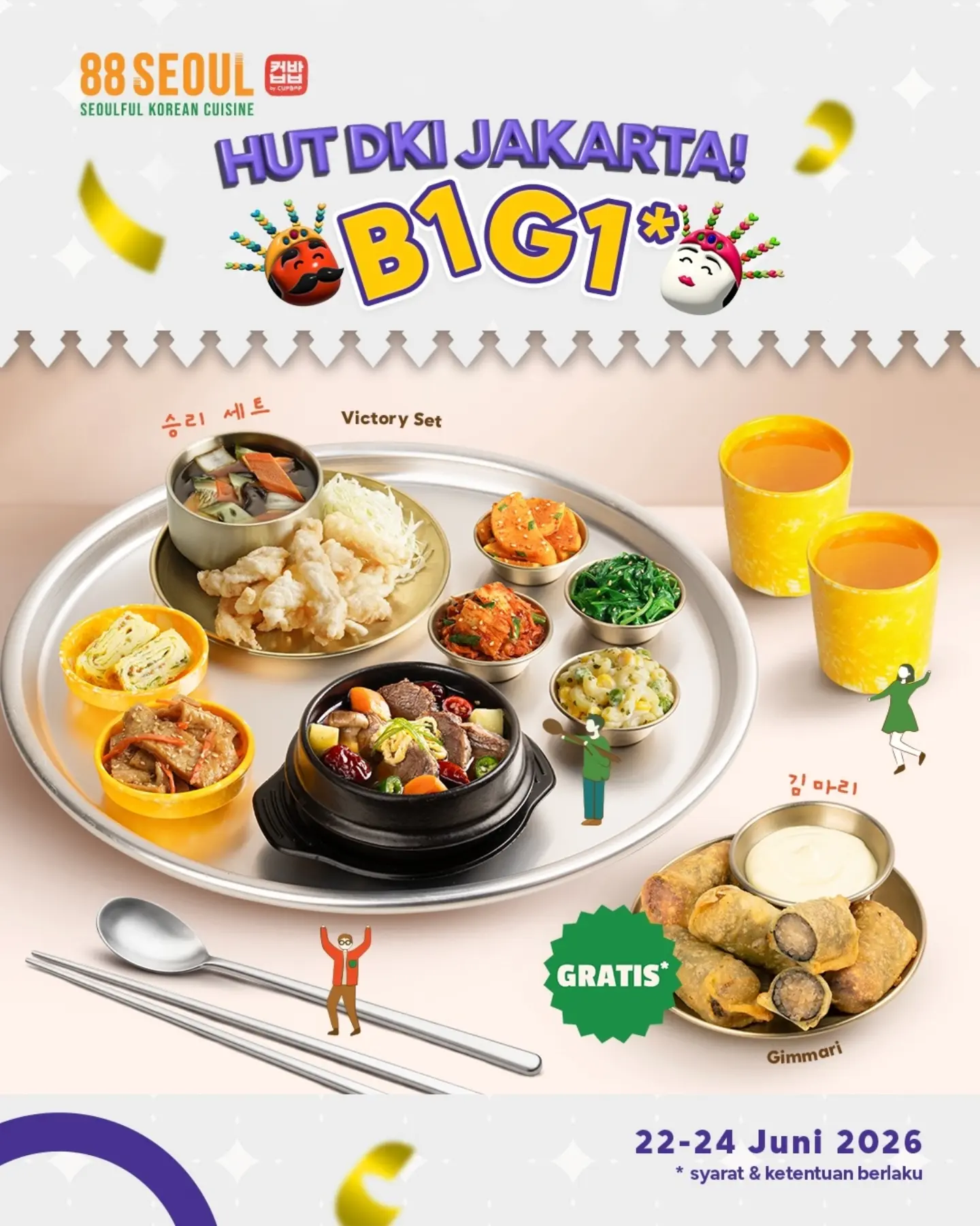 Promo B1G1 HUT Jakarta dari F&B Indonesia - Image 7