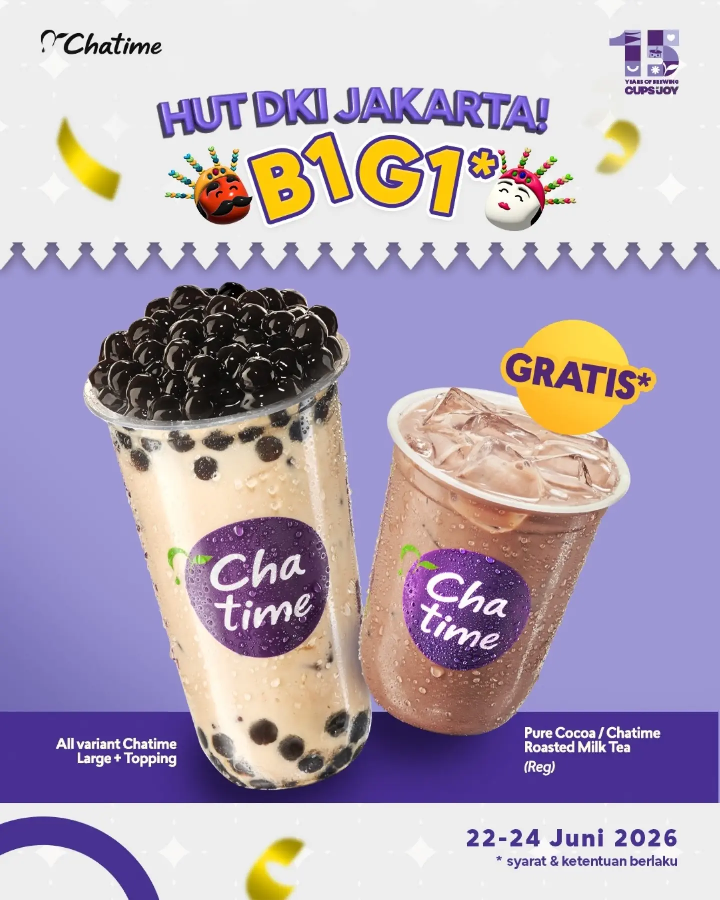 Promo B1G1 HUT Jakarta dari F&B Indonesia - Image 2