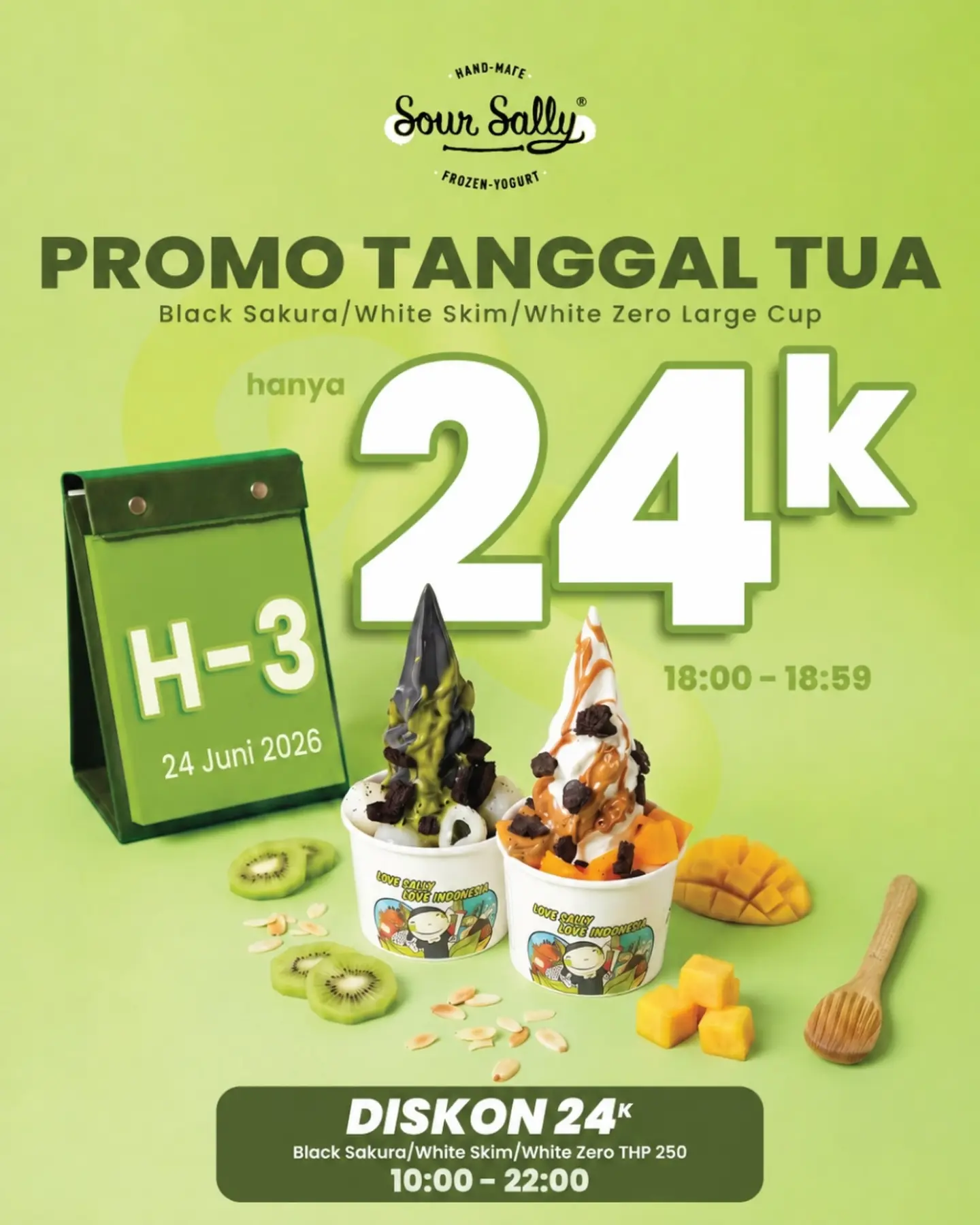 Diskon Large Cup Rp24.000 Tanggal Tua 24 Juni - Image 1