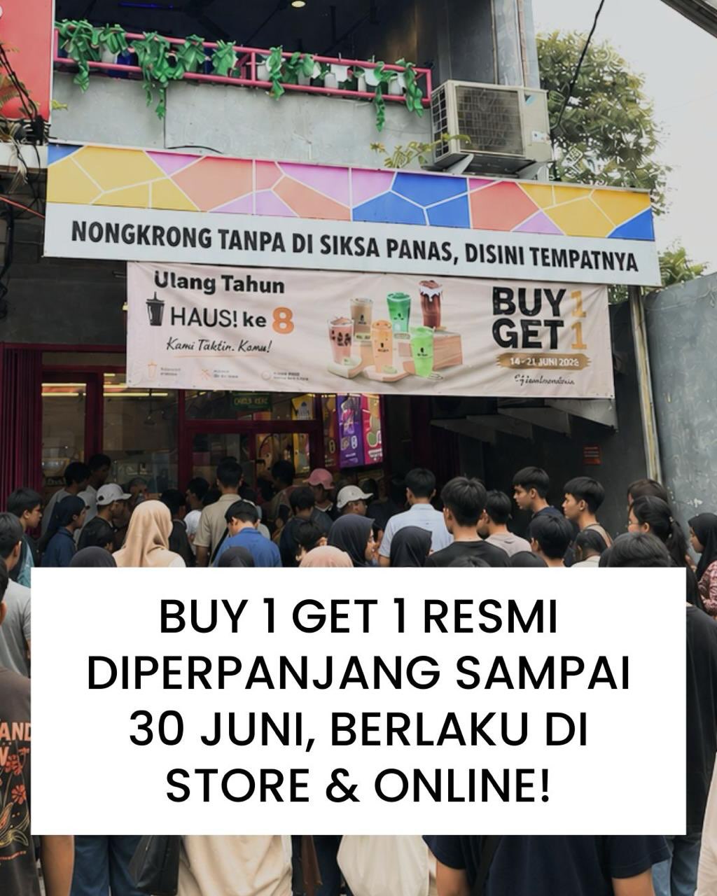 Beli 1 Gratis 1 HAUS Diperpanjang hingga 30 Juni 2026 - Image 1