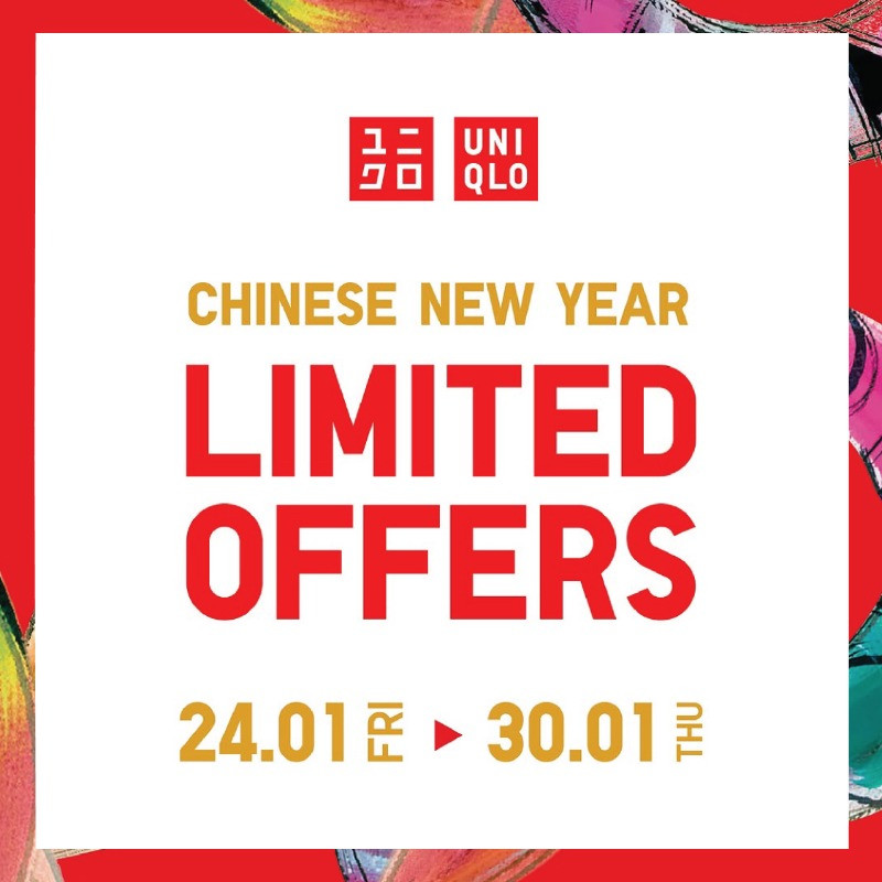 Promo Uniqlo Chinese New Year Limited Offer 24 - 30 Januari 2025 - Image 1