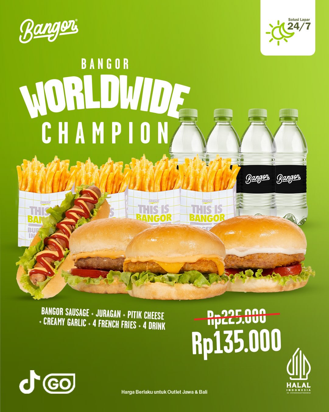 Voucher Burger Bangor di TikTok Go - Image 2