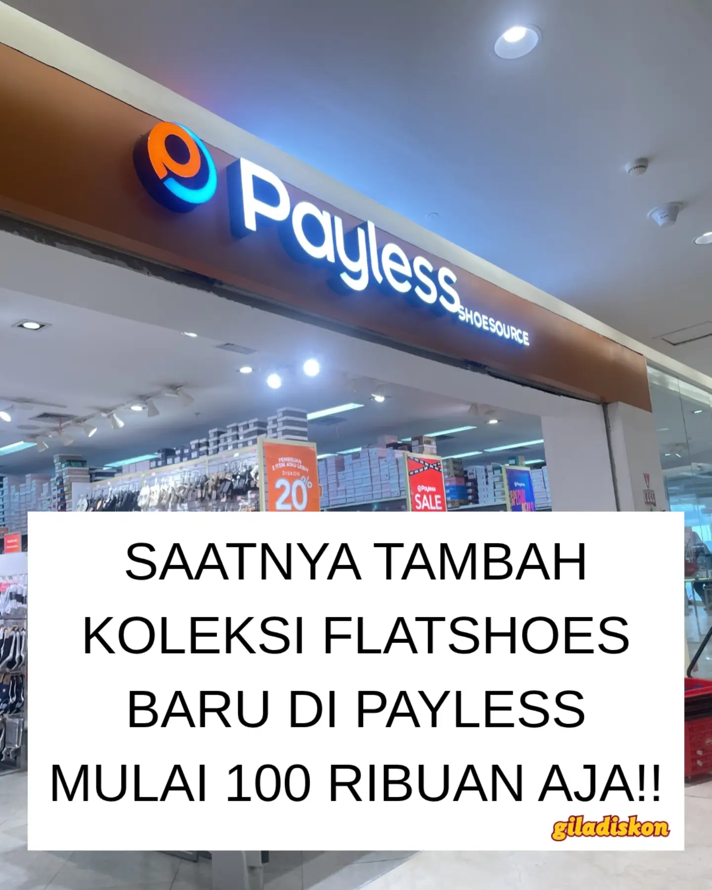 Diskon berlimpah + ekstra beli 2 item di Payless - Image 1