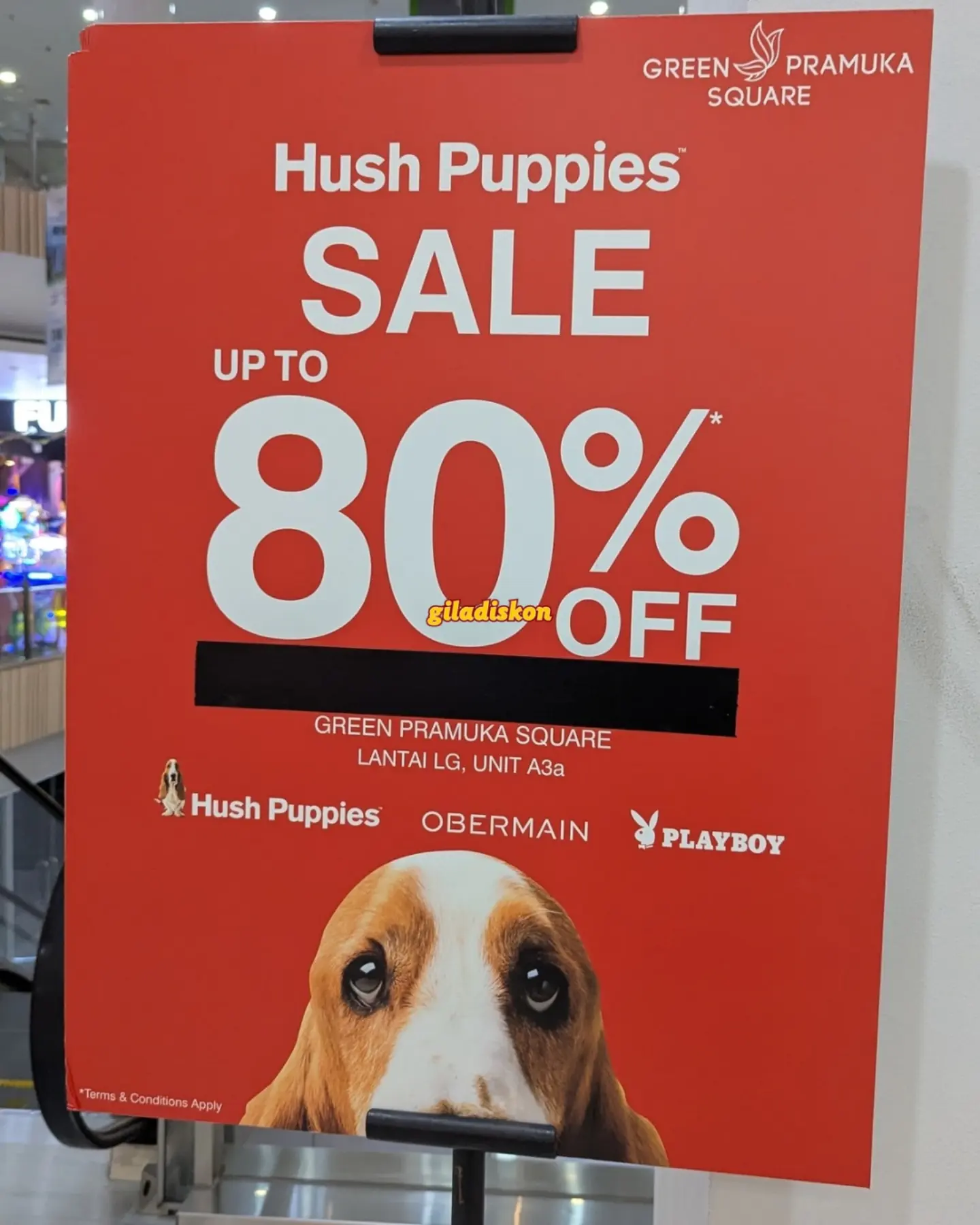 Hush Puppies Cuci Gudang Diskon 80% Green Pramuka Square - Image 10