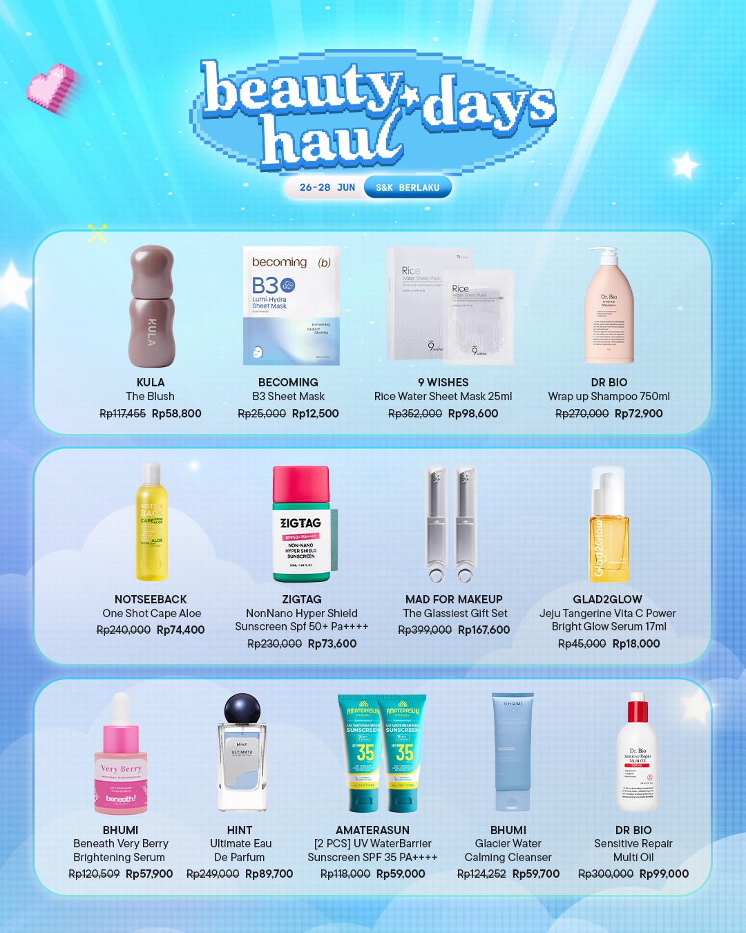 Diskon 70% & Voucher 100RB di Beautyhaul Days (26-28 Juni) - Image 3