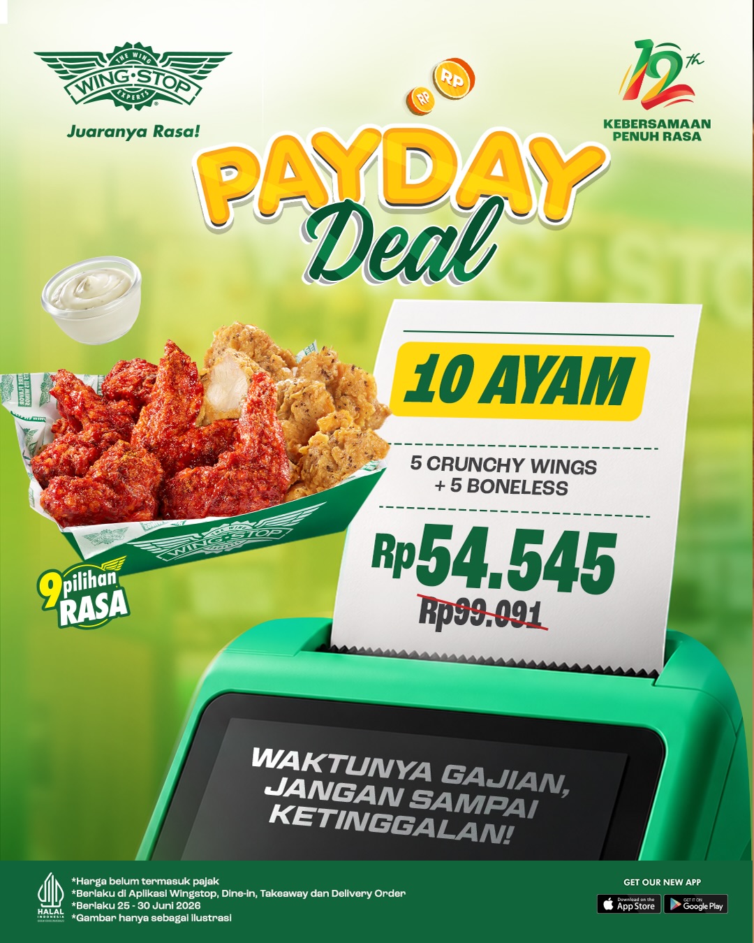 Payday Deal 10 Ayam Goreng Penuh Rasa Rp54.545 - Image 2