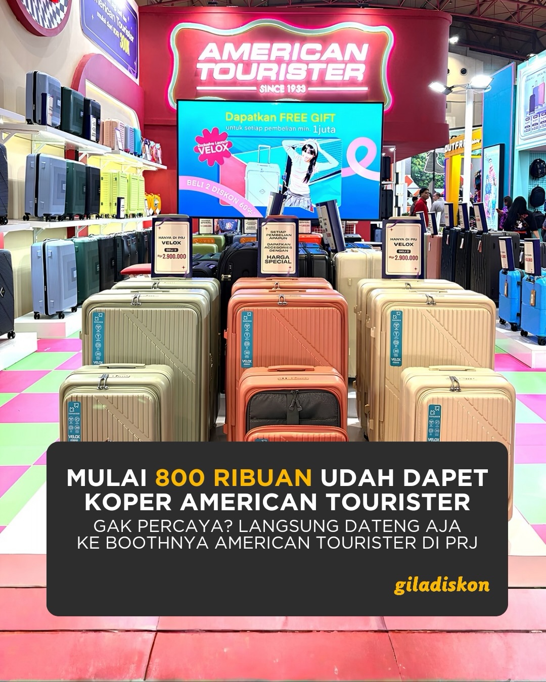 Promo American Tourister PRJ 2026: Diskon Koper Best Seller