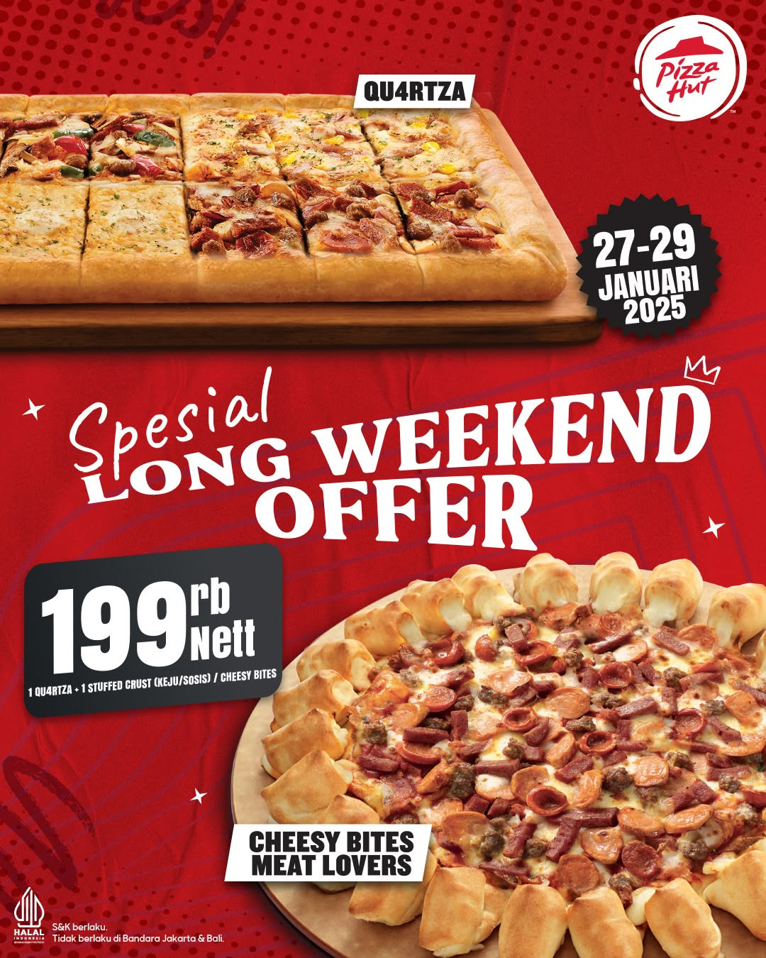 Promo Pizza Hut Long Weekend Offer - Image 2