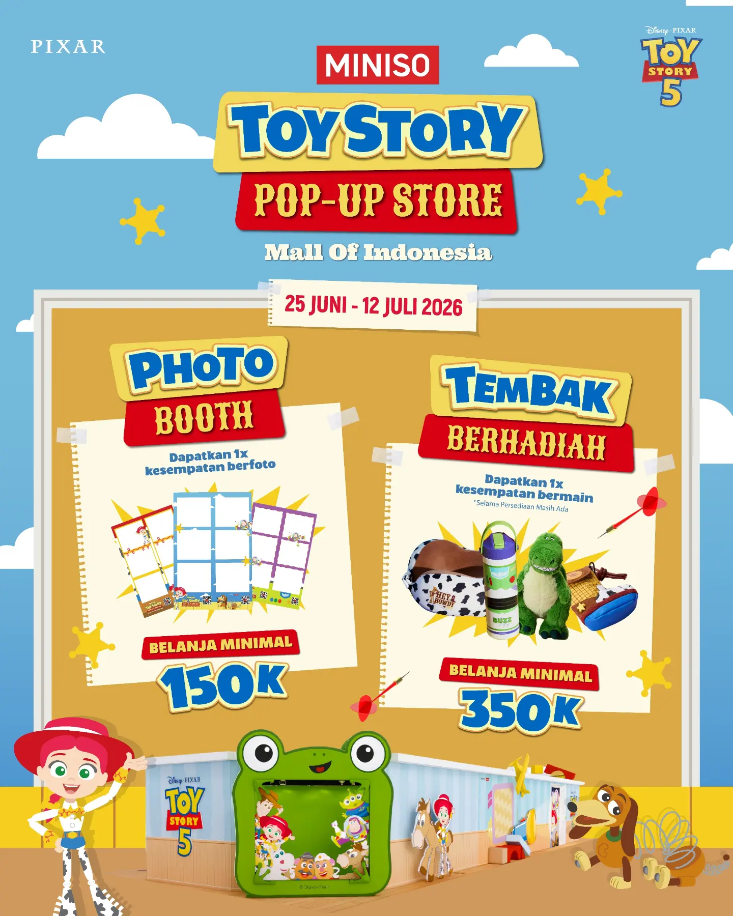 Pop-Up Store Miniso x Toy Story 5: Koleksi Lengkap! - Image 9