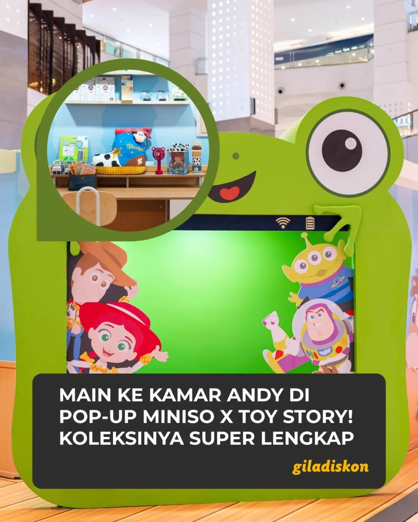 Pop-Up Store Miniso x Toy Story 5: Koleksi Lengkap! - Image 1