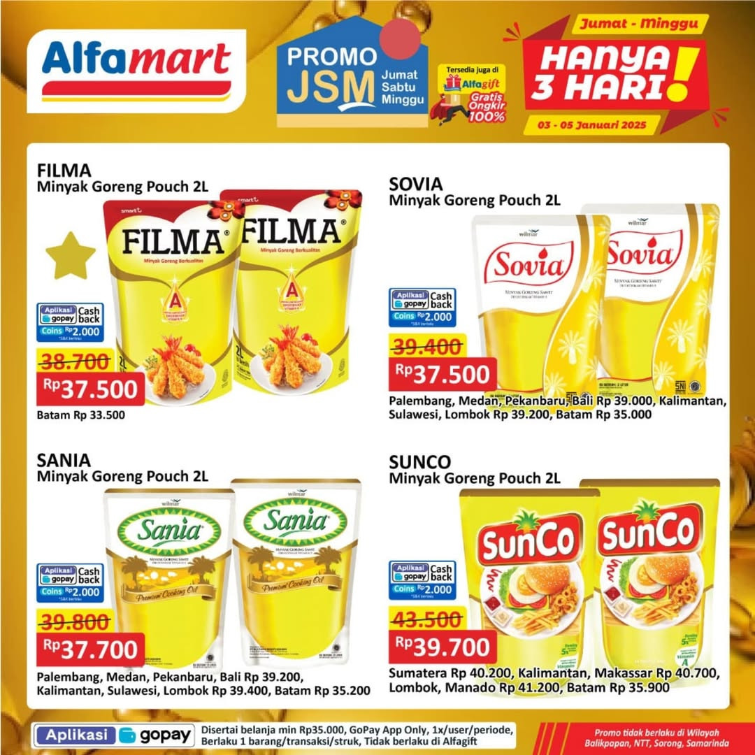 Promo Alfamart JSM Weekend Periode 3 - 5 Januari 2025 - Image 2