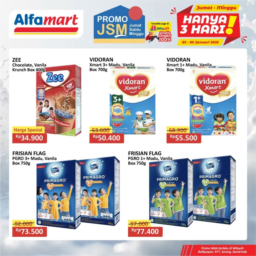 Promo Alfamart JSM Weekend Periode 3 - 5 Januari 2025 - Image 5