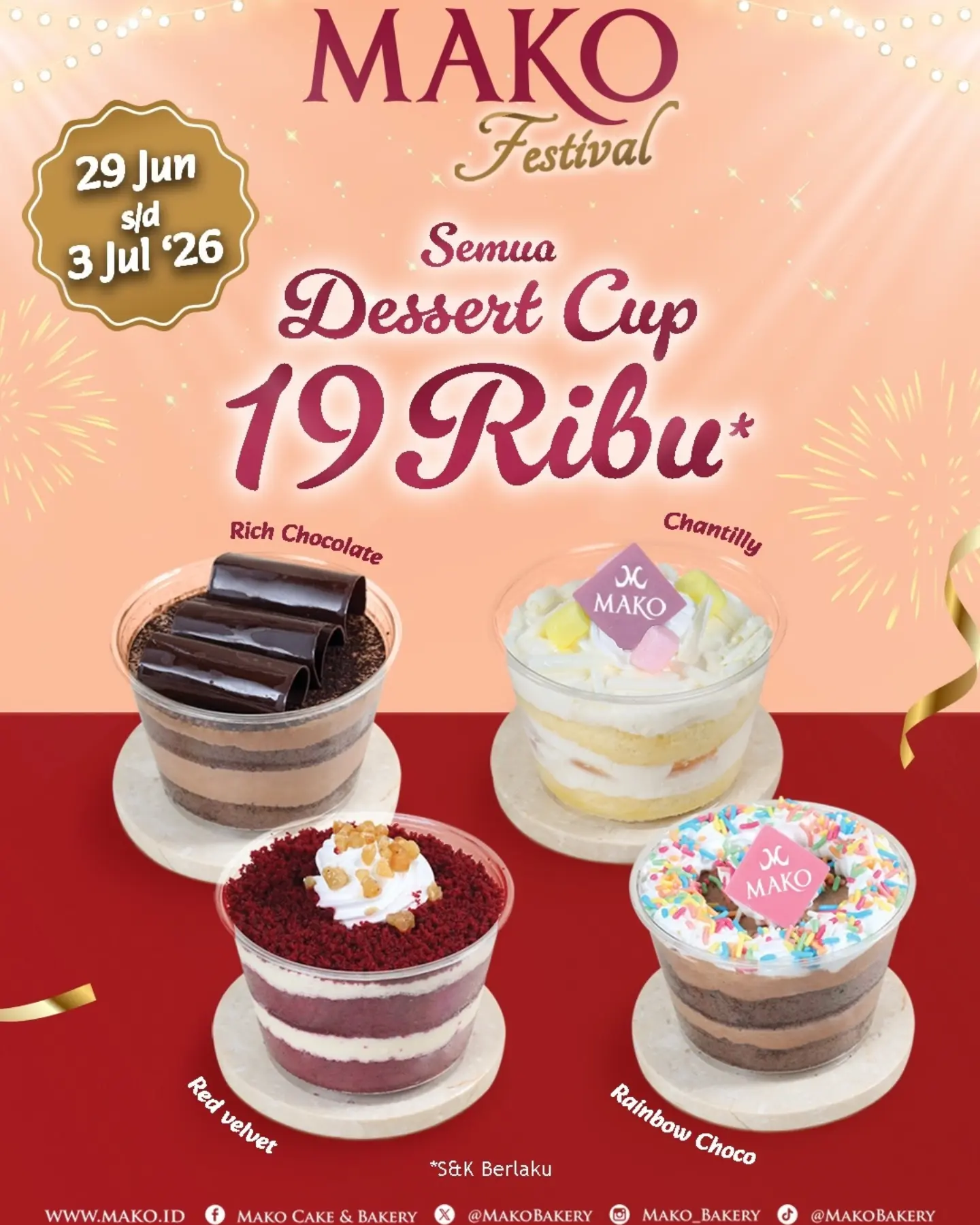 MAKO Festival – Bread from 9rb, Cakes from 19rb, Cookies from 43rb - Image 4
