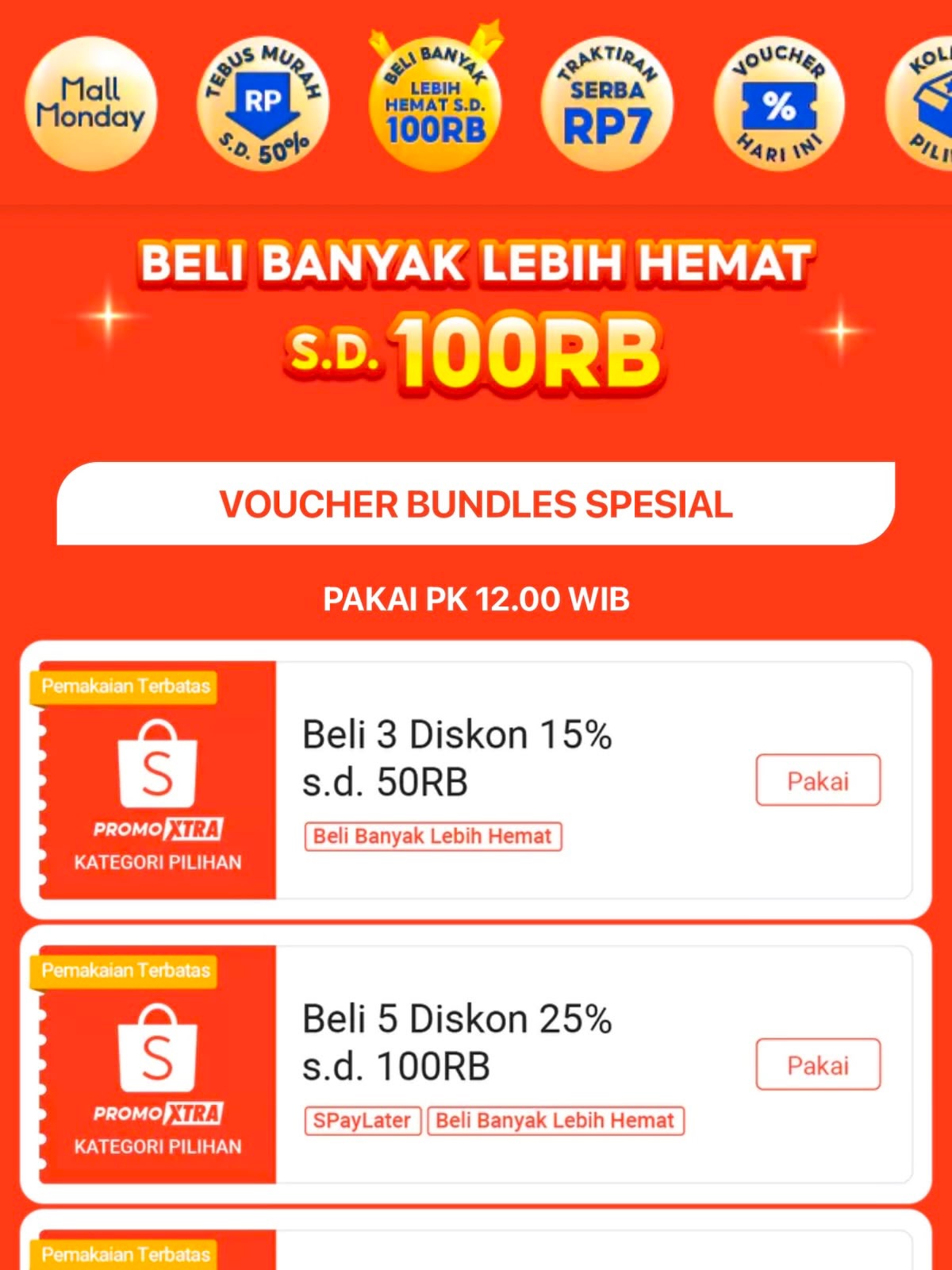 Beli 3 Diskon s.d. 50RB, Beli 5 Diskon s.d. 100RB - Image 2