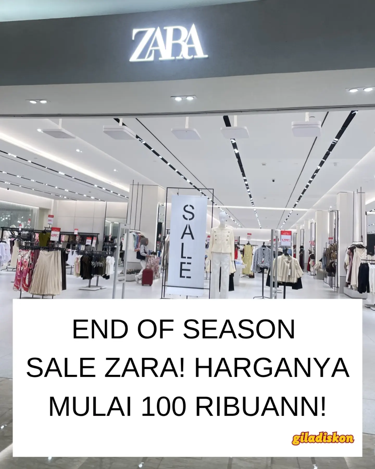 Zara Sale 50% Mulai Rp100rb! - Image 1