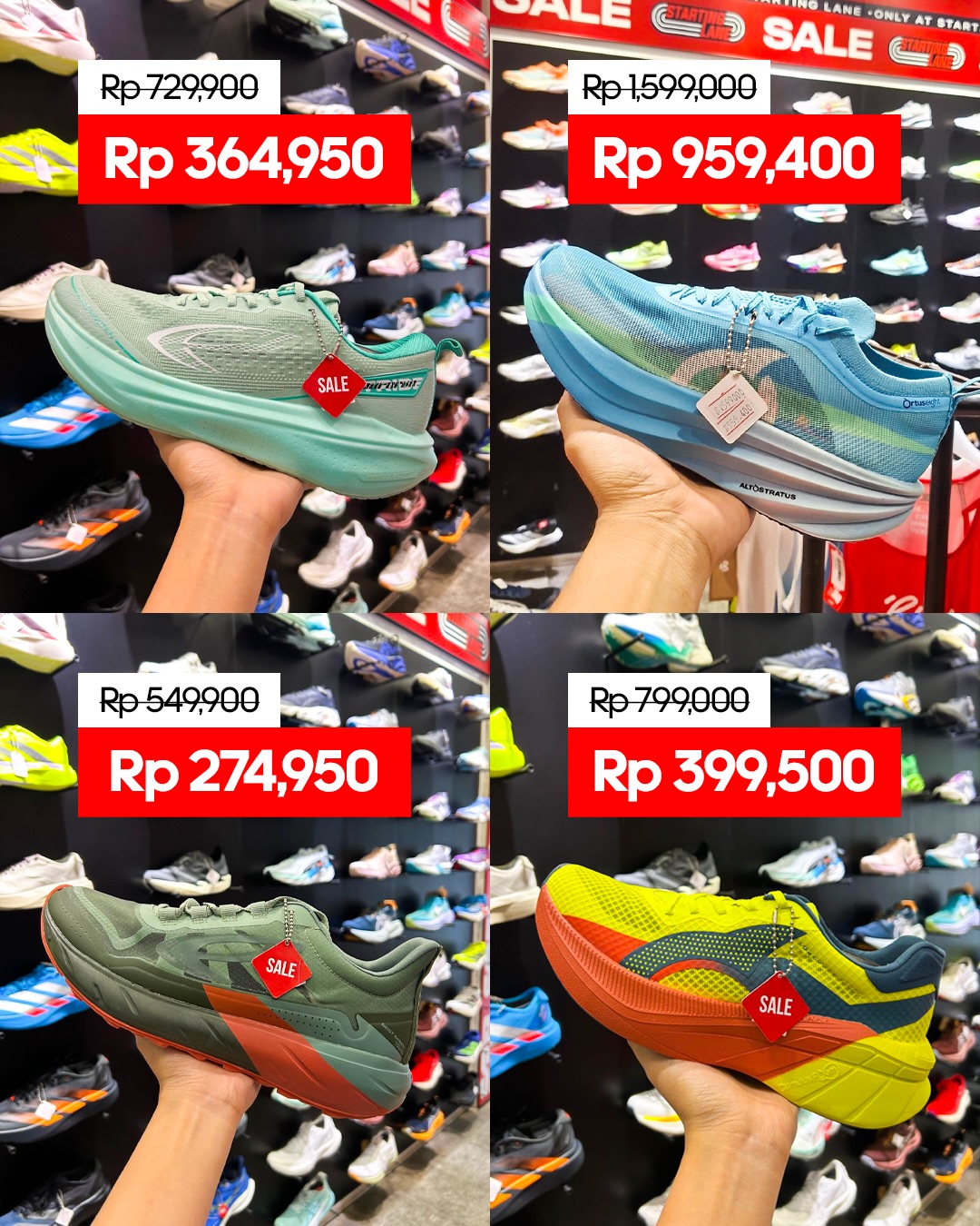 Gajian Makin Hemat! Diskon Sepatu Lari di Starting Lane Bogor Mulai 300K - Image 5