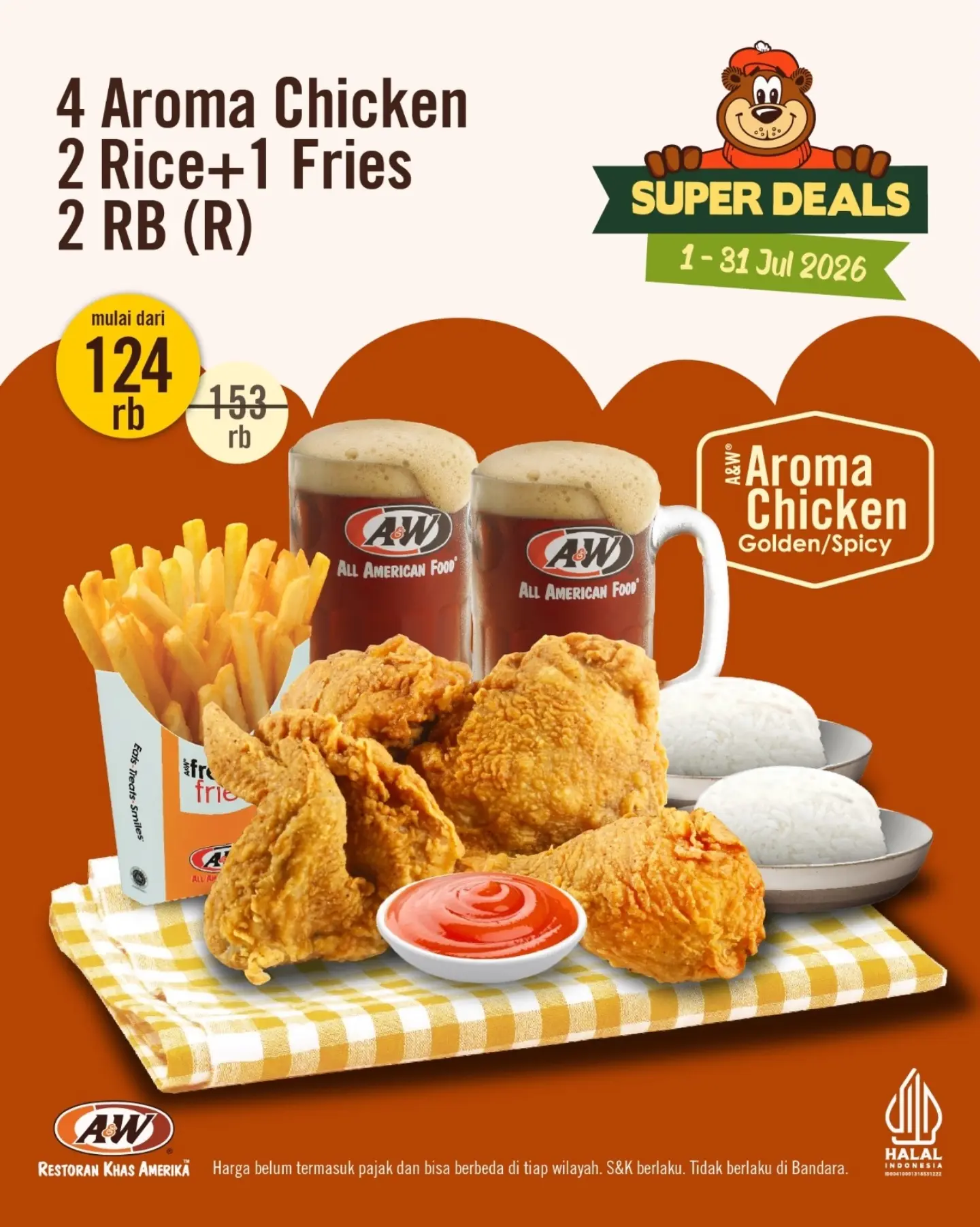 Super Deals A&W Juli 2026: Menu Spesial Hemat - Image 8