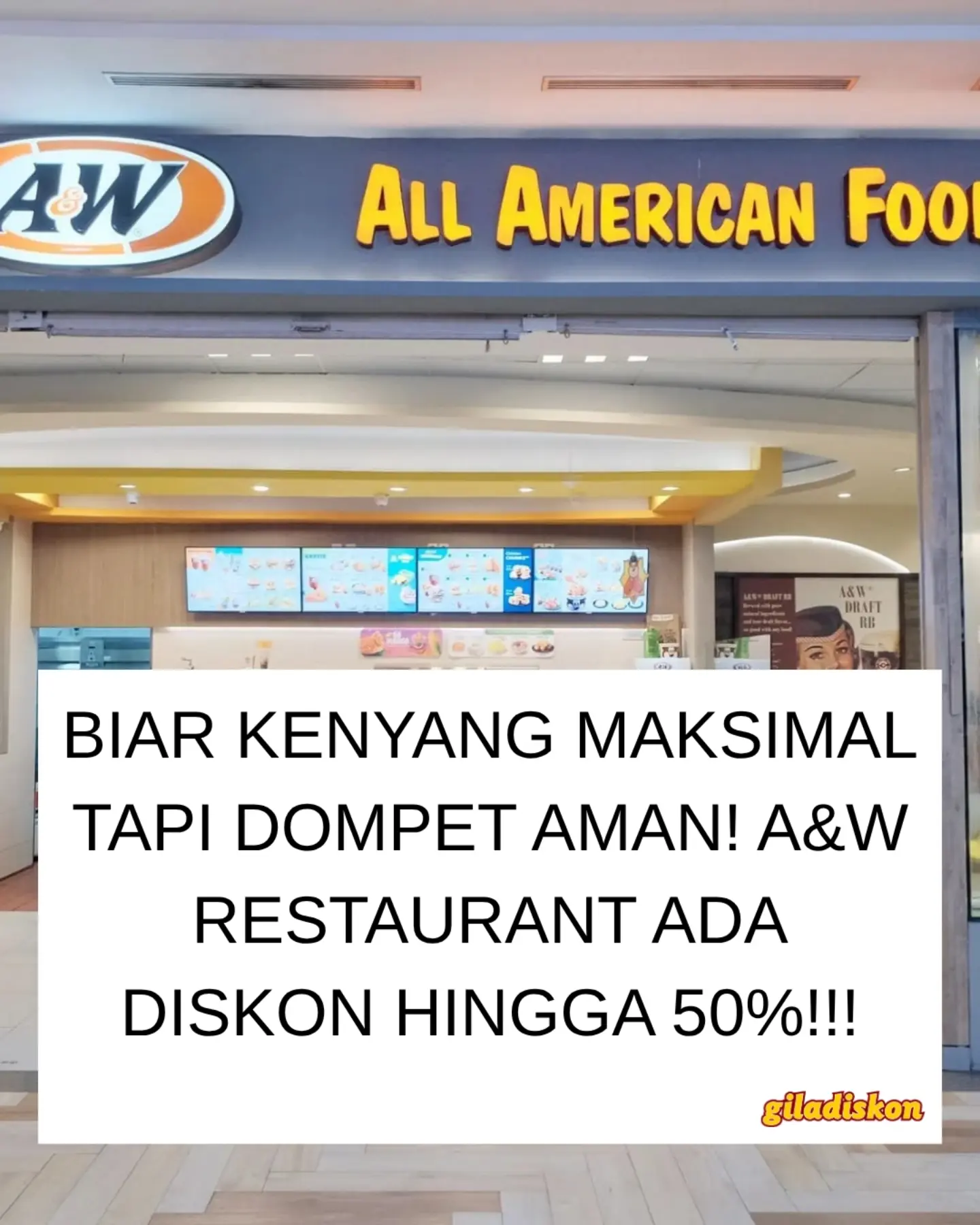 Super Deals A&W Juli 2026: Menu Spesial Hemat - Image 1