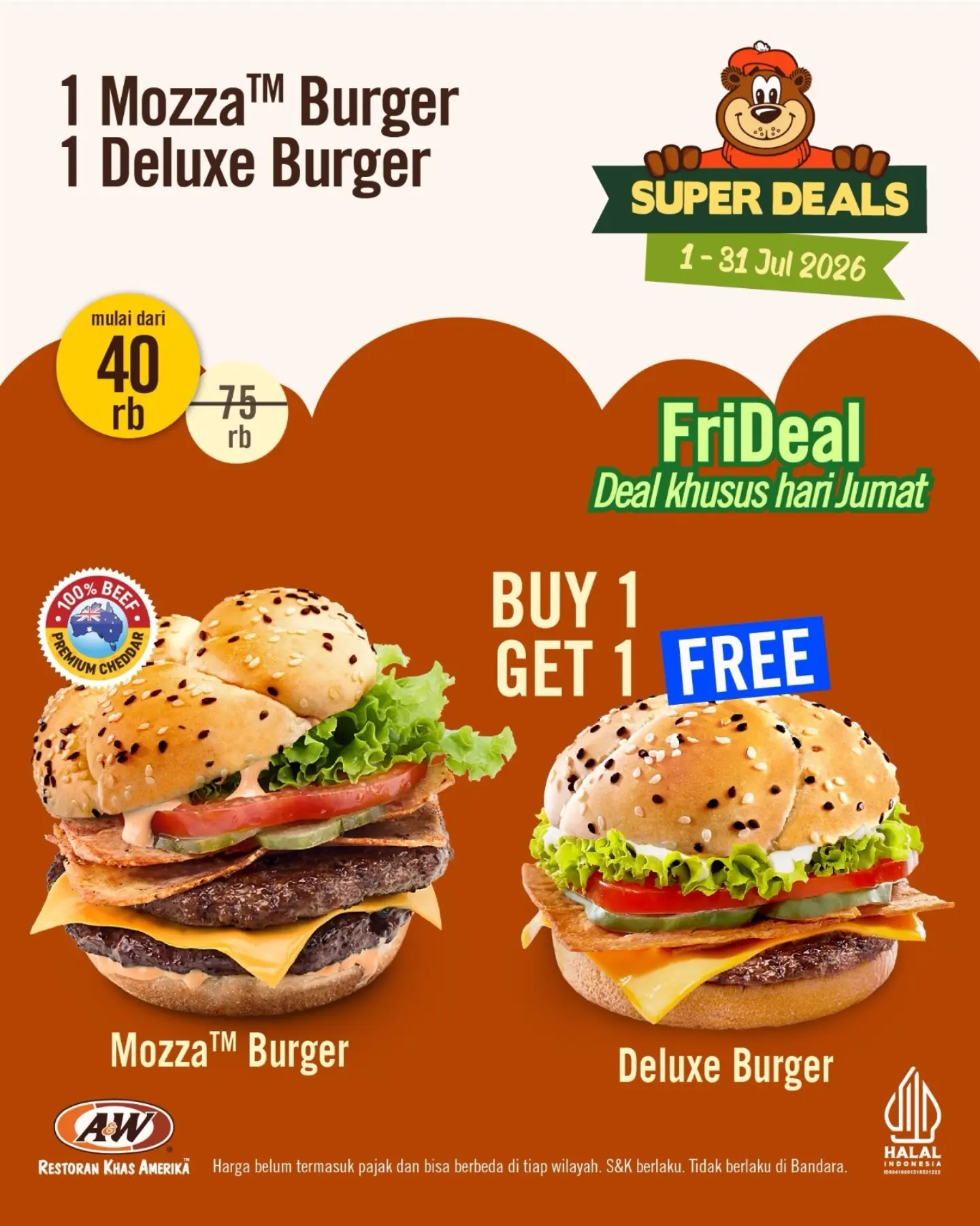 Super Deals A&W Juli 2026: Menu Spesial Hemat - Image 12