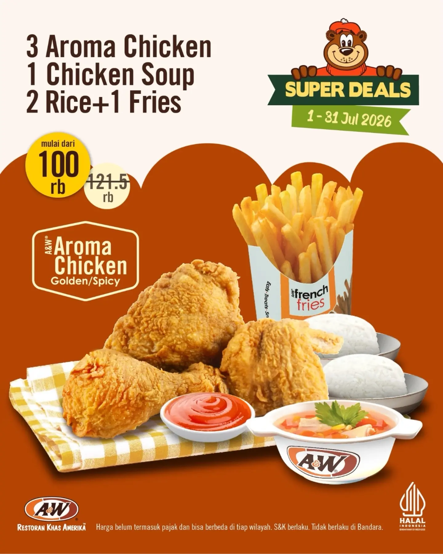 Super Deals A&W Juli 2026: Menu Spesial Hemat - Image 6