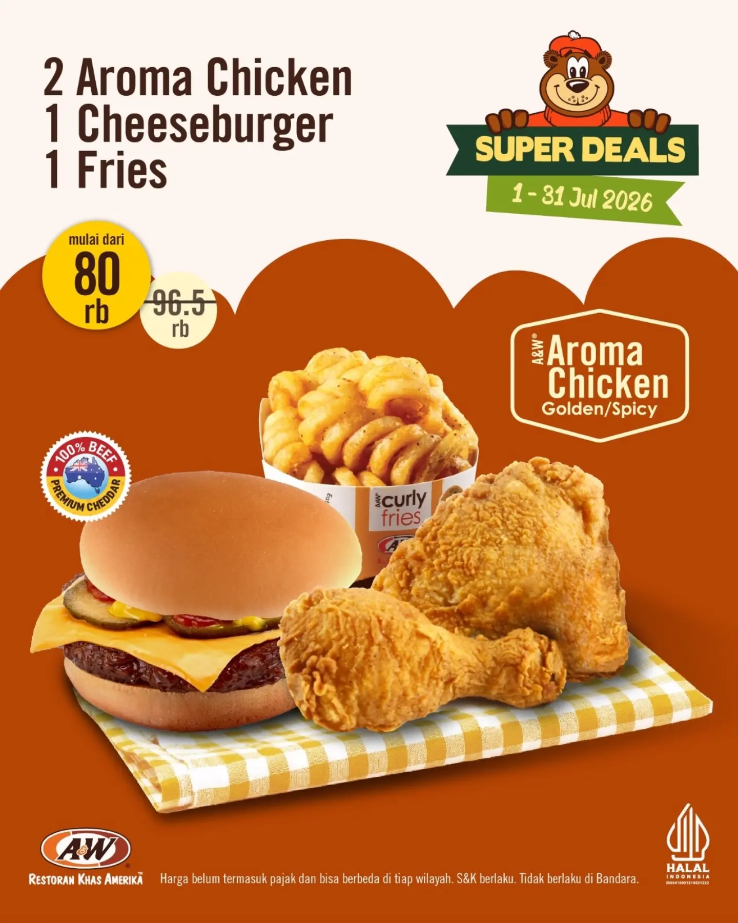 Super Deals A&W Juli 2026: Menu Spesial Hemat - Image 15