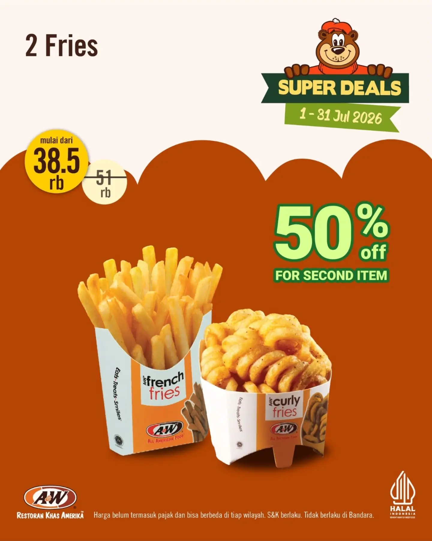 Super Deals A&W Juli 2026: Menu Spesial Hemat - Image 10