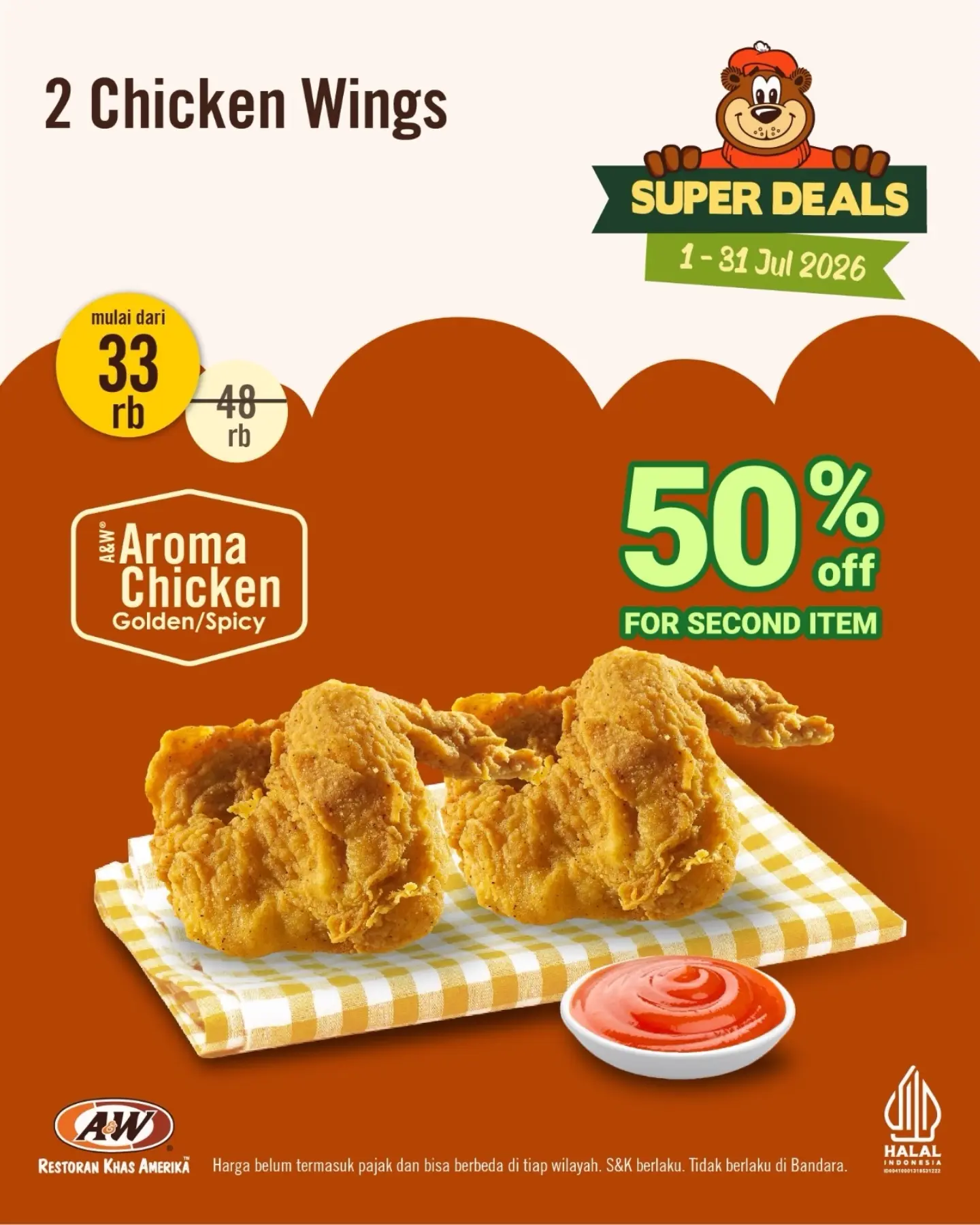 Super Deals A&W Juli 2026: Menu Spesial Hemat - Image 13