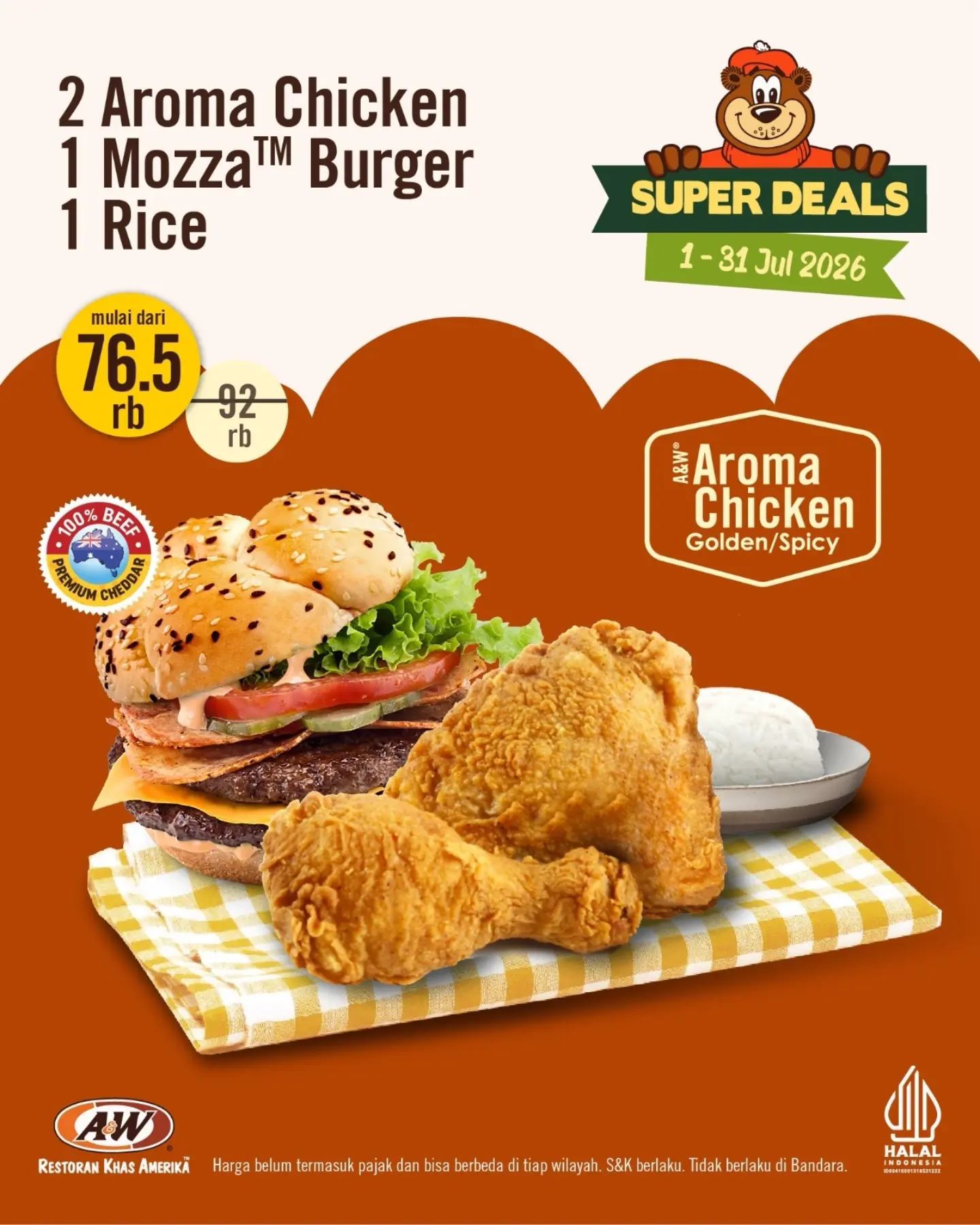 Super Deals A&W Juli 2026: Menu Spesial Hemat - Image 14