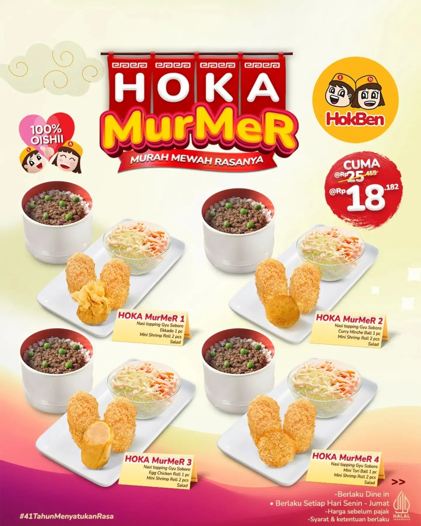 Paket HOKA MurMeR & BBM HokBen: Mulai Rp17.273! - Image 2