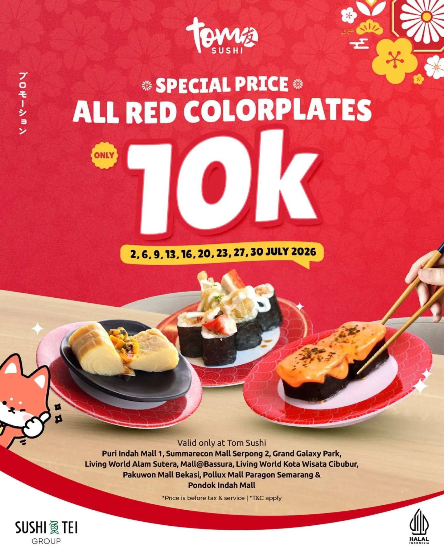 Red Colorplates Rp10.000 setiap Senin & Kamis - Image 2