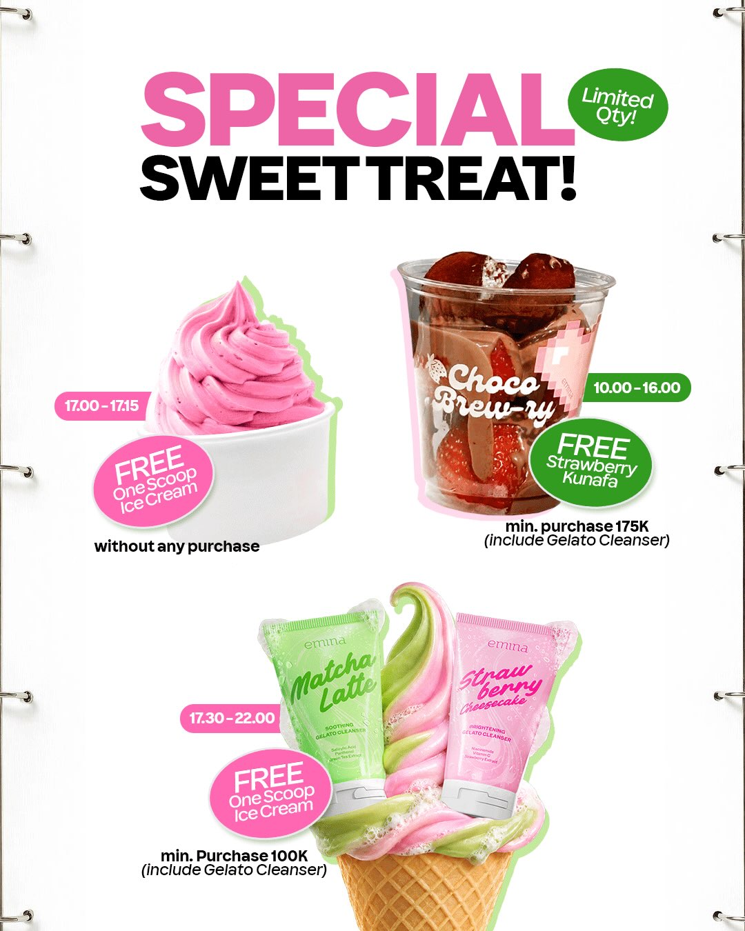 Promo & Free Treats di Booth Emina Jakarta X Beauty 2026 - Image 5