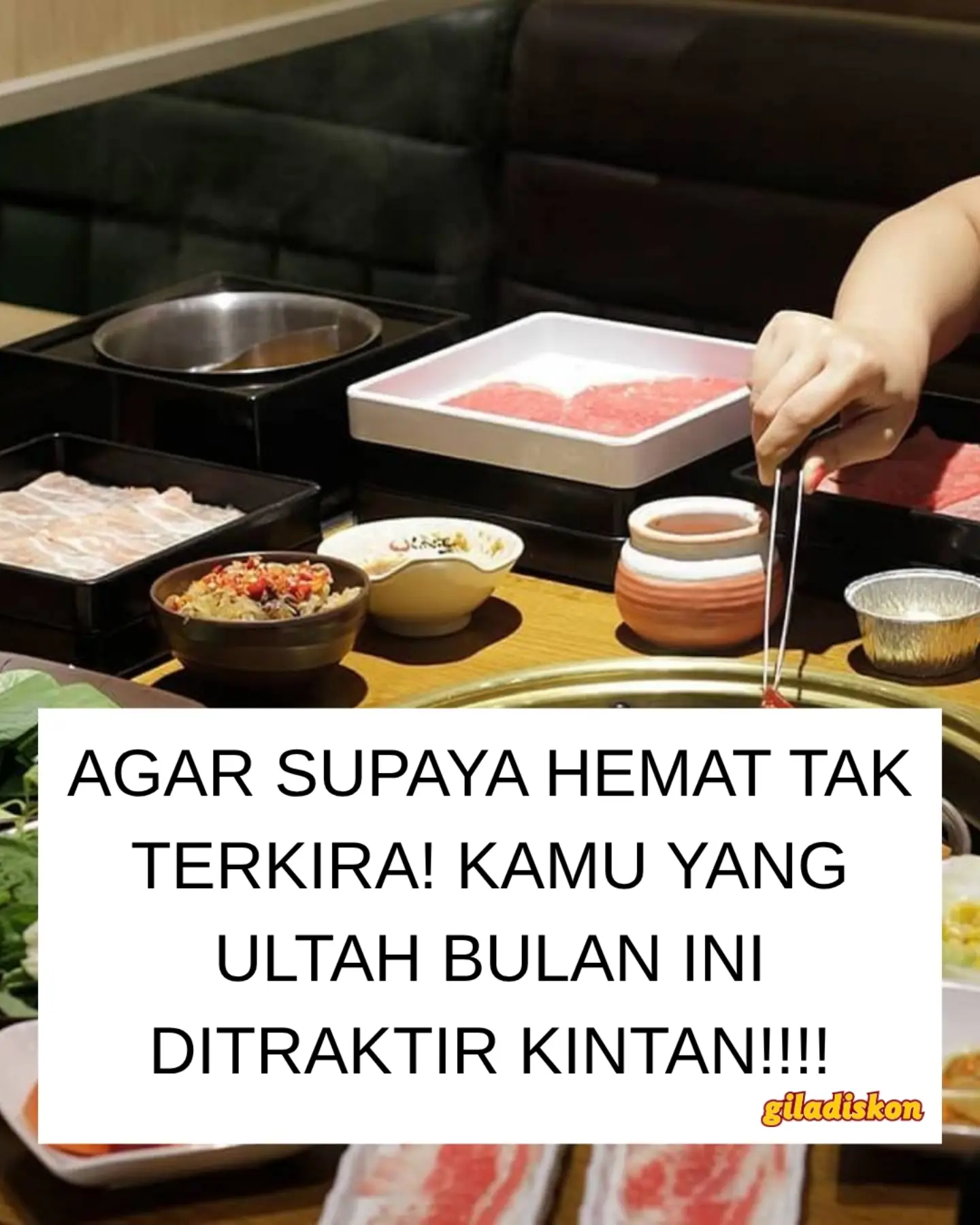 BUY 3 GET 4 Spesial Ultah Juli di Kintan Buffet - Image 1