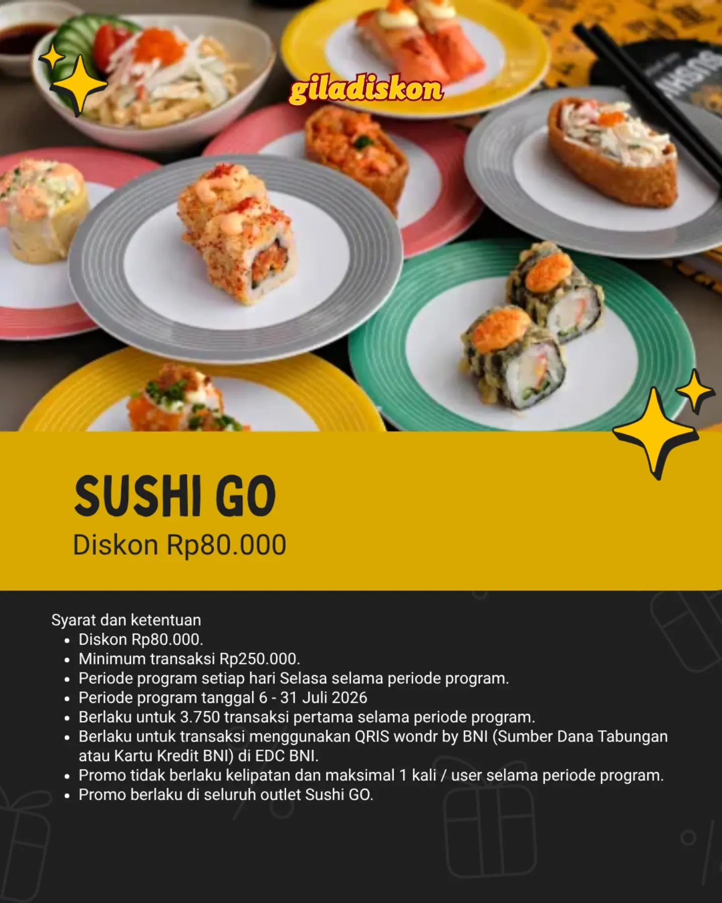 Promo Spesial HUT ke-80 BNI - Banyak Diskon! - Image 13
