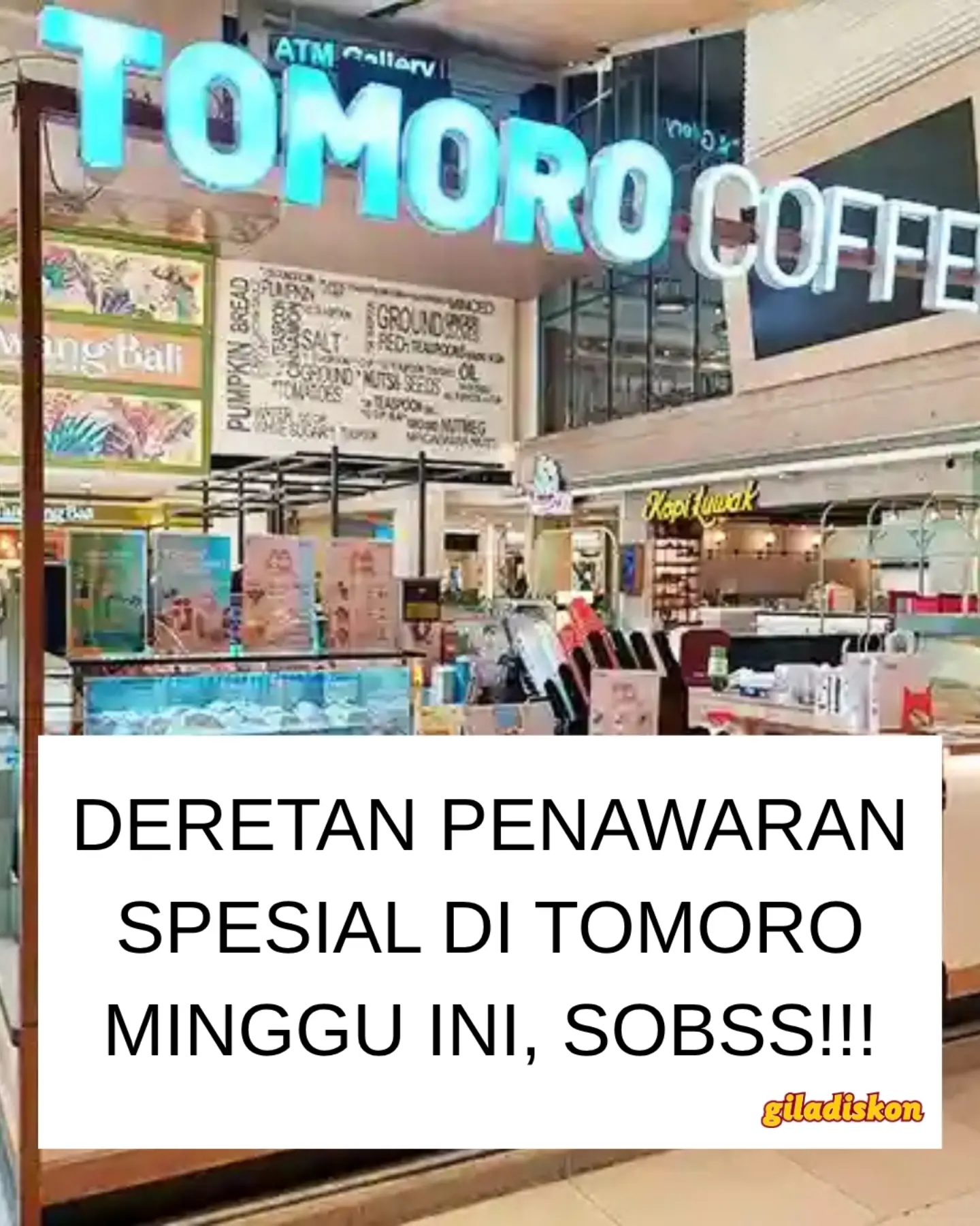 Bulan Juli lebih hemat di TOMORO COFFEE - Image 1